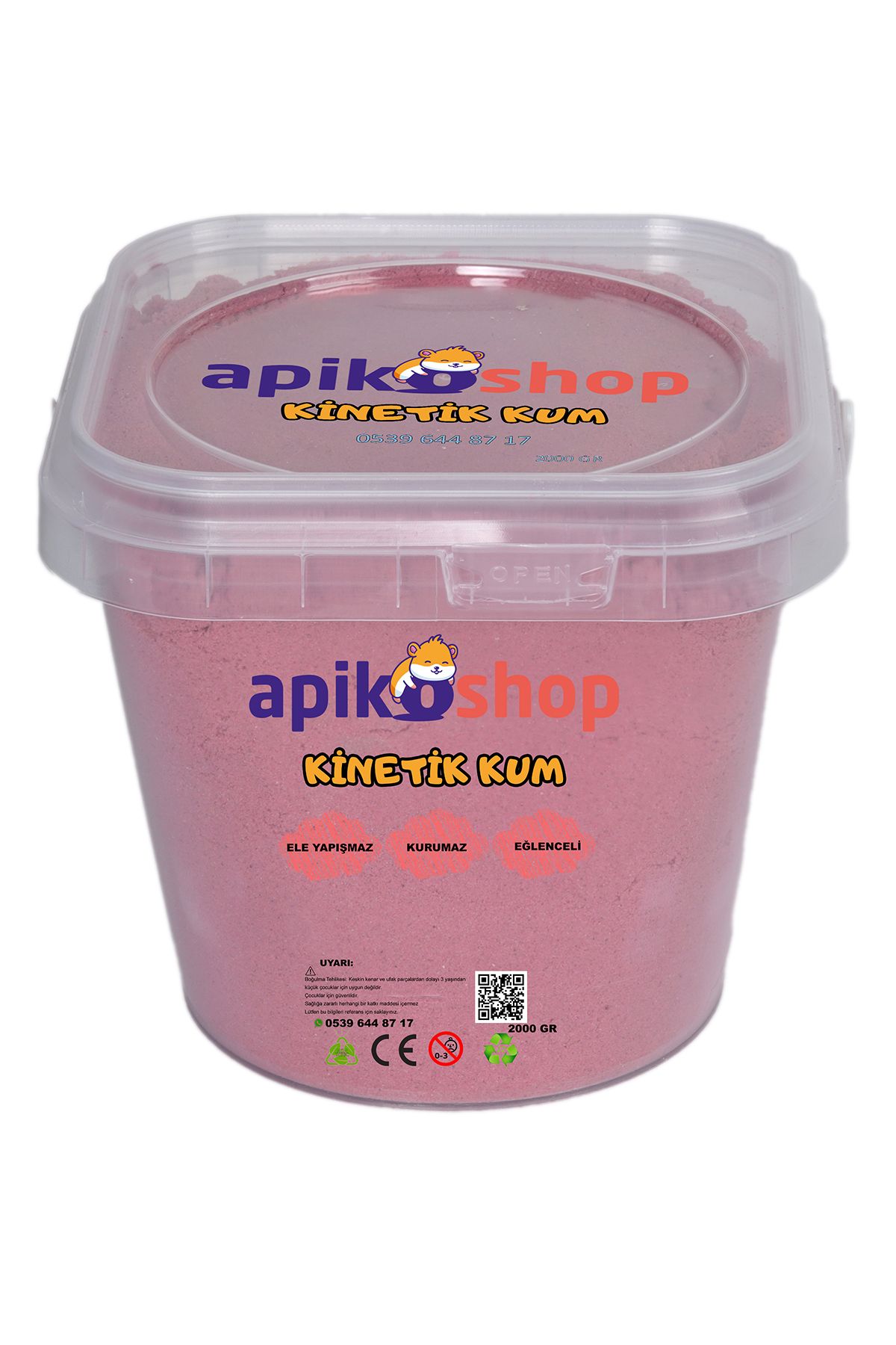 Apiko Shop Kinetik Kum Oyun Kumu (2000 GR)