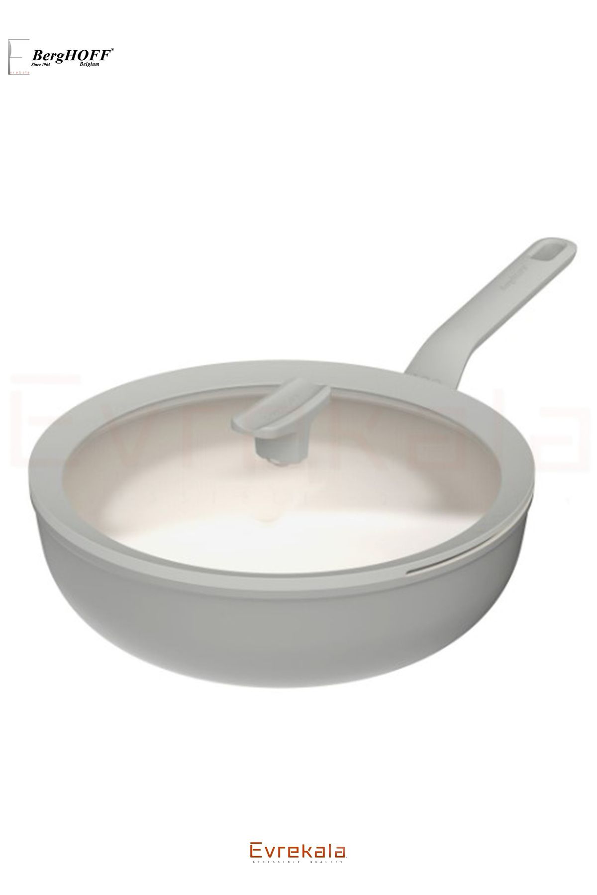 Berghoff Evrekala Shop Kapaklı Wok Tava Berghoff 28 cm Pan