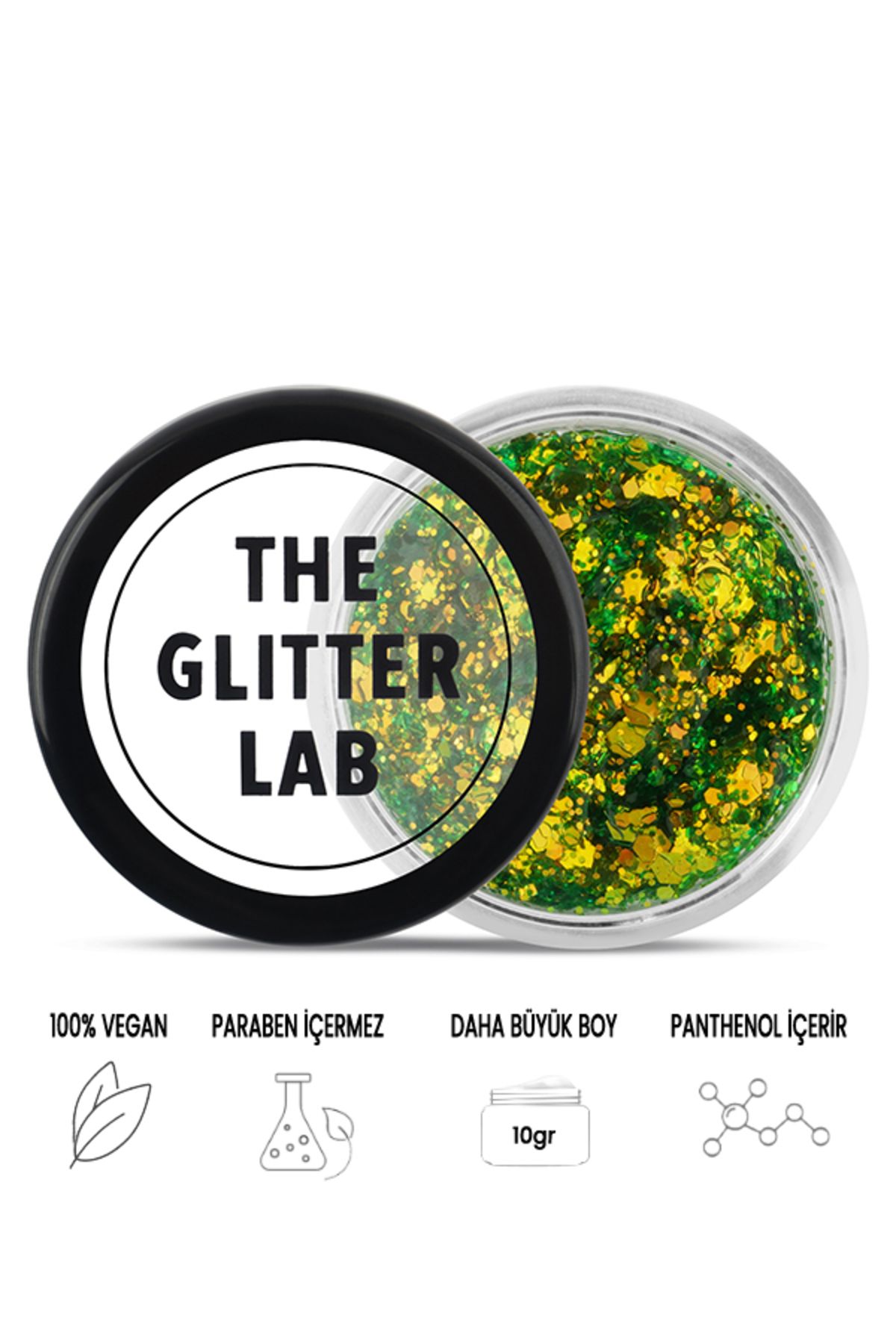 The Glitter Lab Jel Formlu Parlak Glitter - Love At First Sight