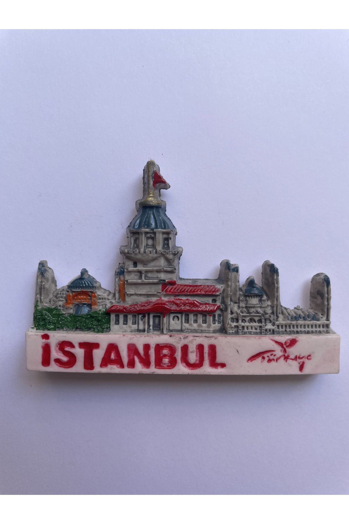 NiceandBonita Kız Kulesi Temalı, Türkiye Ve Istanbul Yazılı Şık Magnet