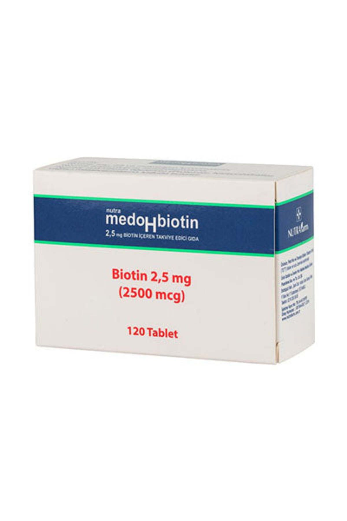 Dermoskin Medohbiotin 2,5 mg 120 Tablet
