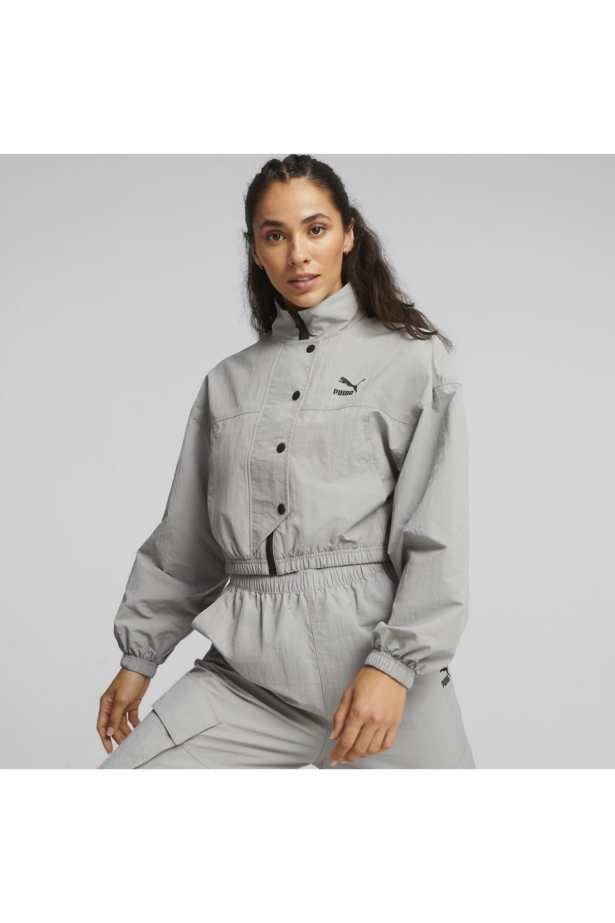 Puma DARE TO Cropped Woven Jacket