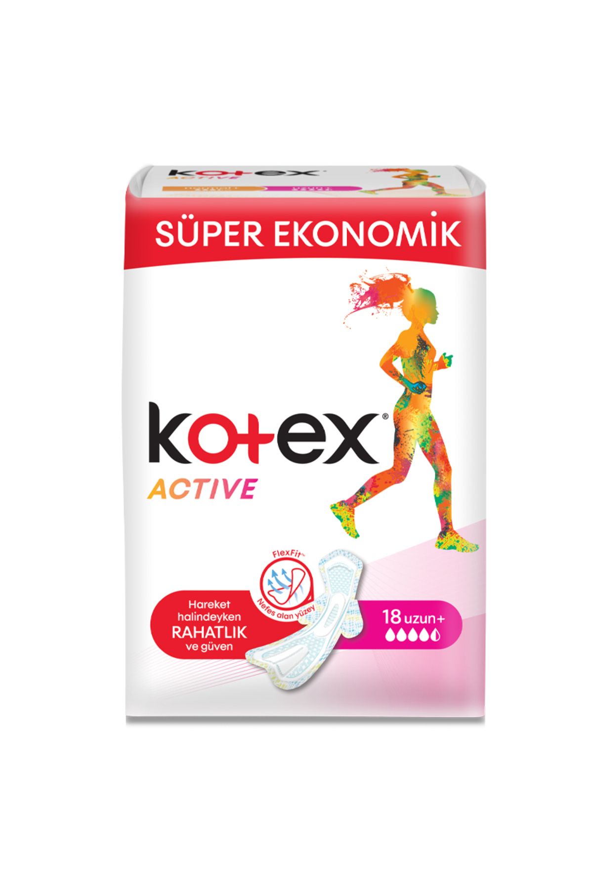 Kotex Active Ultra Hijyenik Ped Uzun 18'li