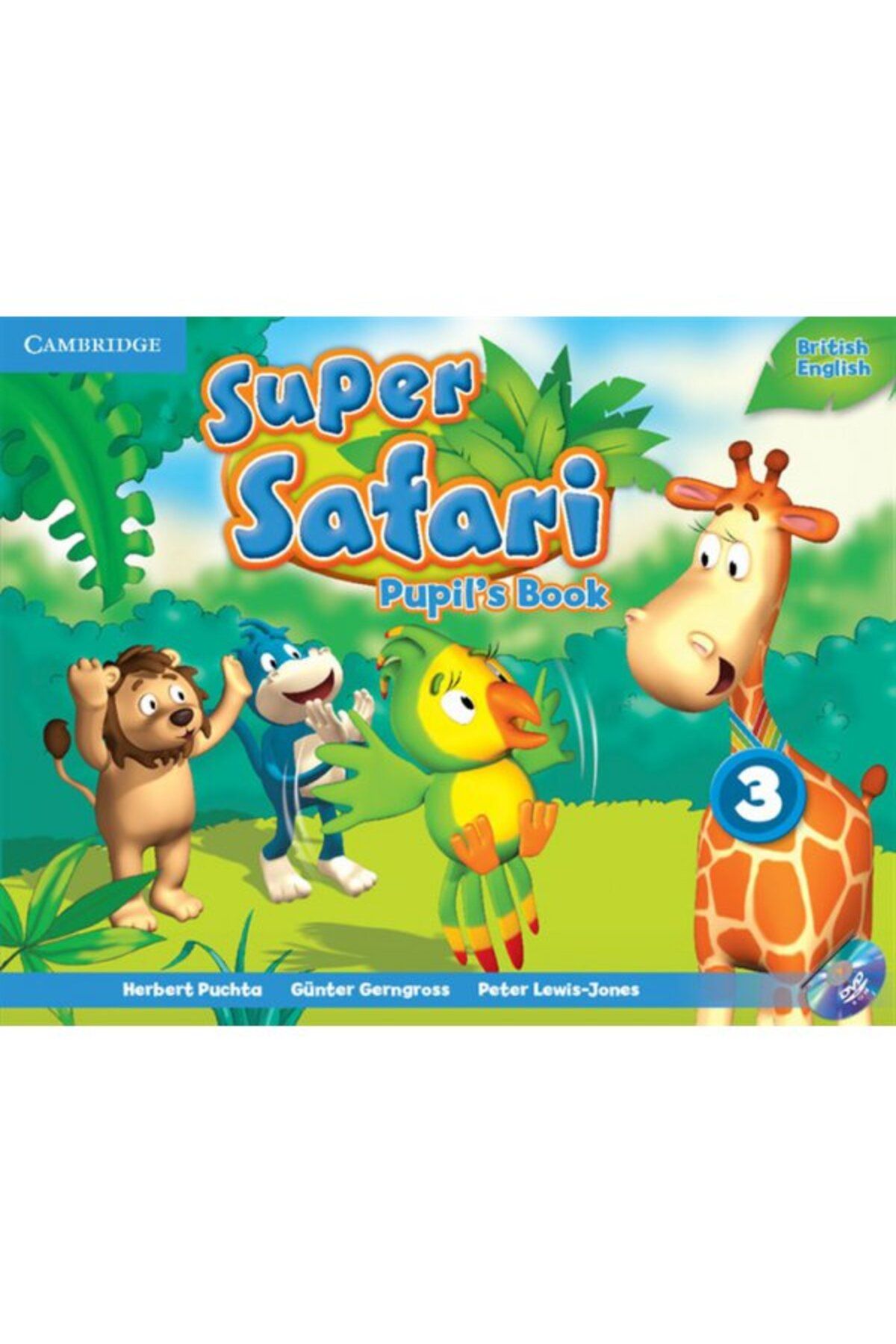 Cambridge University Super Safari Level 3 Pupil&#39;s Book with DVD-ROM