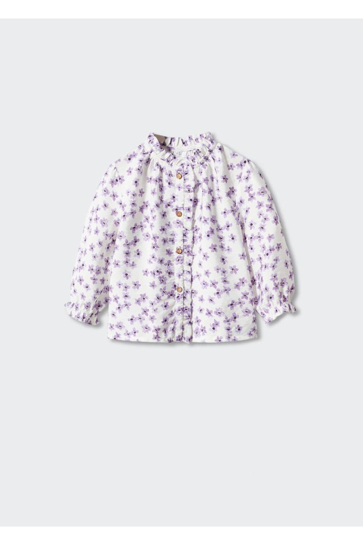 MANGO Baby Çiçek Desenli Bluz
