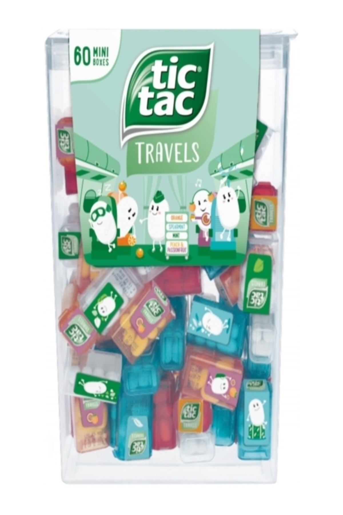 Tic Tac Large Box With 60 Mini Packs 60 X 3,8g=228g Şekerleme