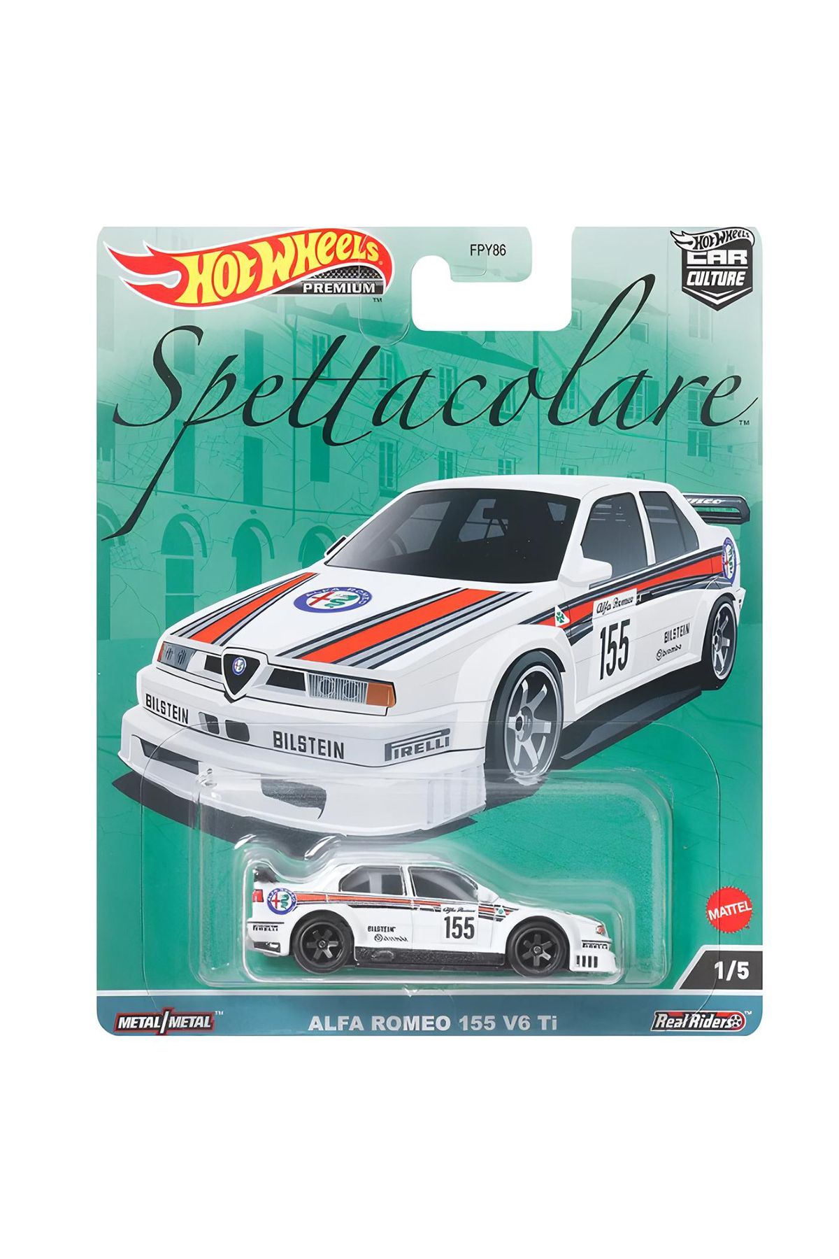 HOT WHEELS Premium Car Culture Arabalar Alfa Romeo 155 V6 Ti