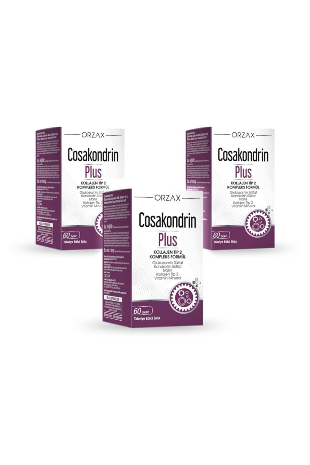 Cosakondrin Cosakondrin Plus 60 Tablet X3 Adet