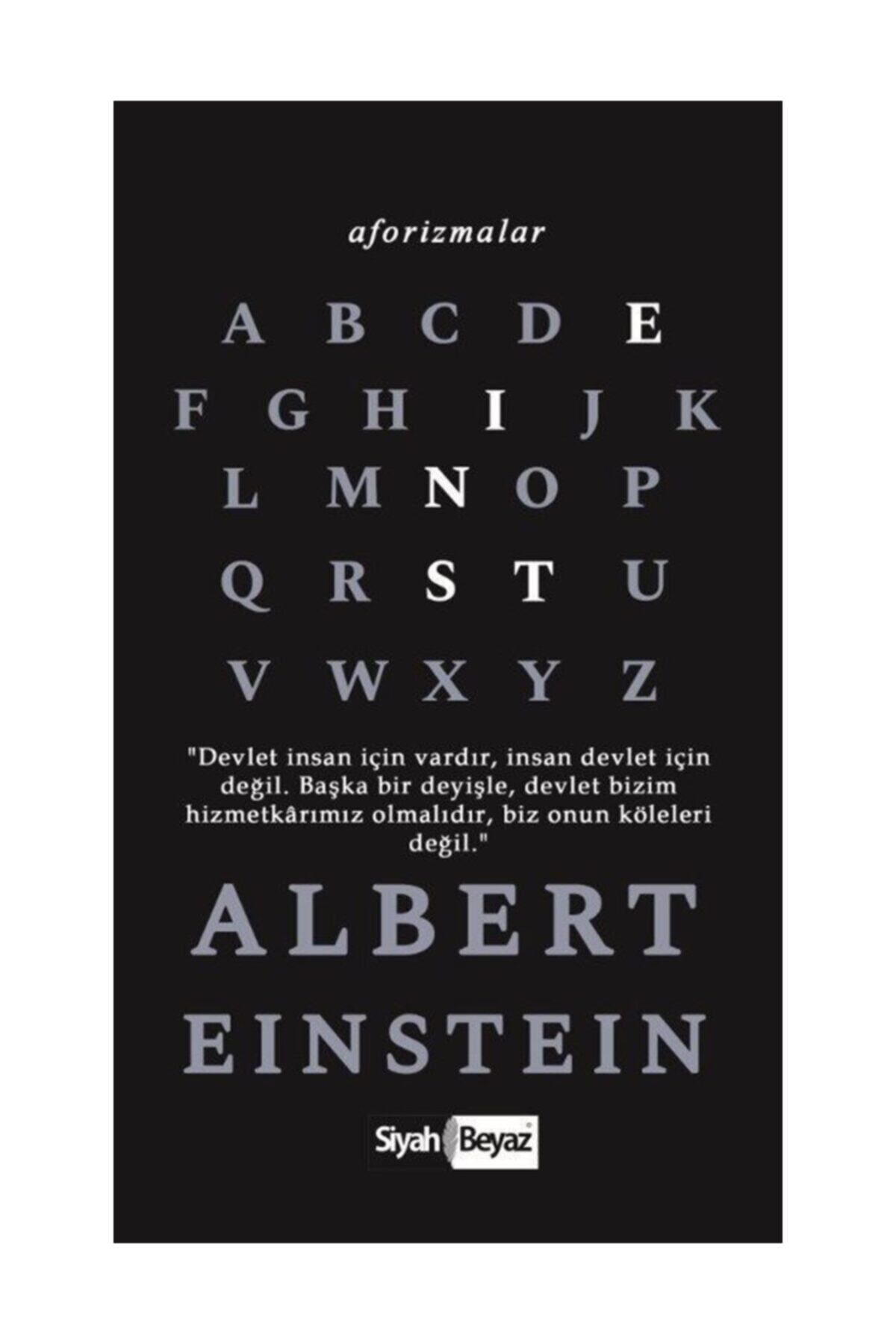 Siyah Beyaz Yayınları Aforizmalar - Albert Einstein