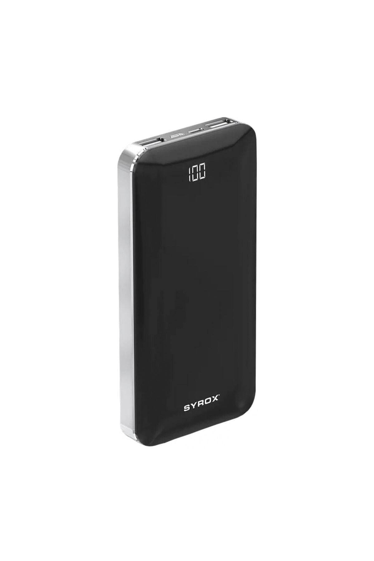 Syrox Pb122 10000 Mah Powerbank Led Ekranlı Taşınabilir Batarya