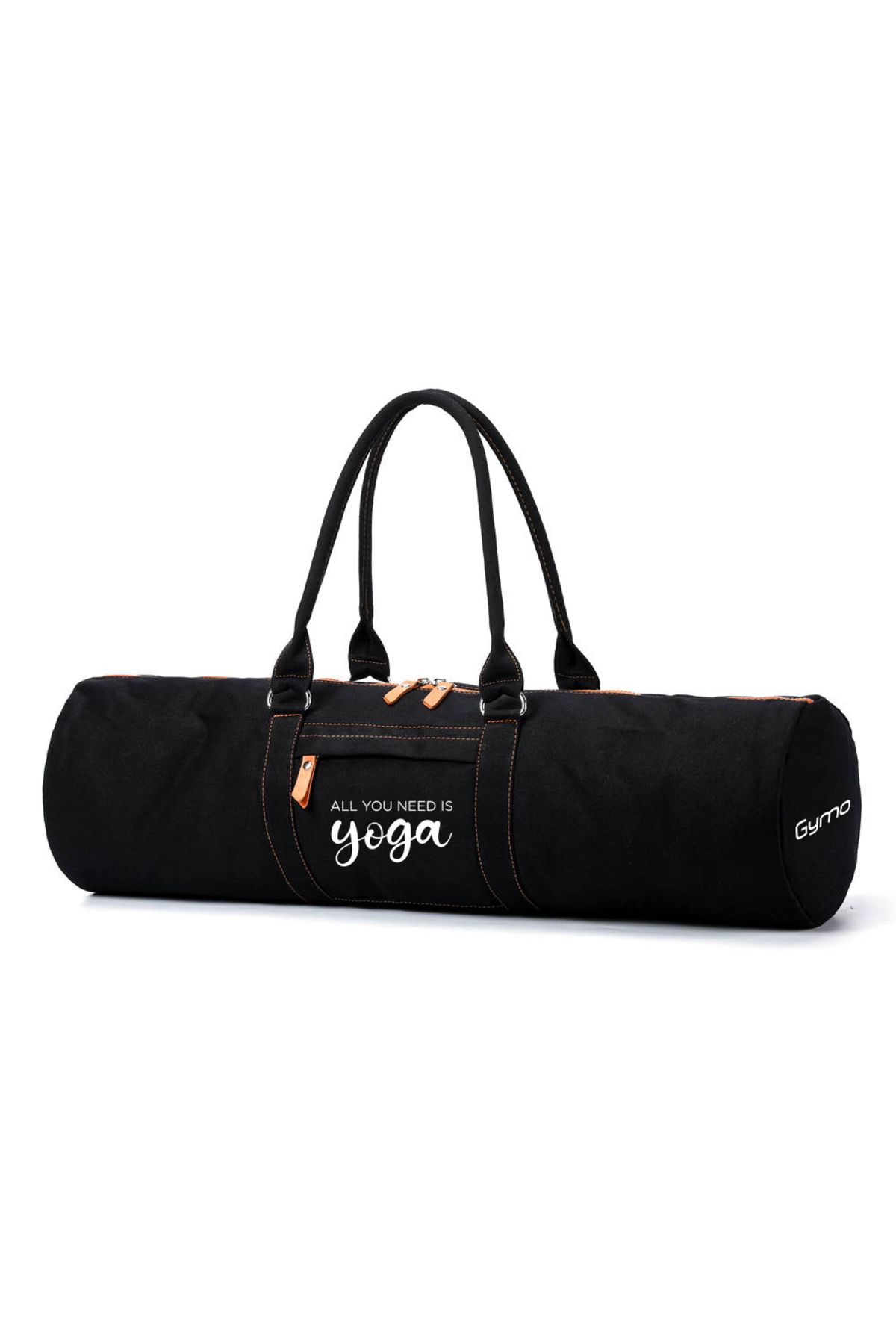 Gymo Pro Series Fermuarlı Yoga Matı Pilates Minderi Çantası Siyah