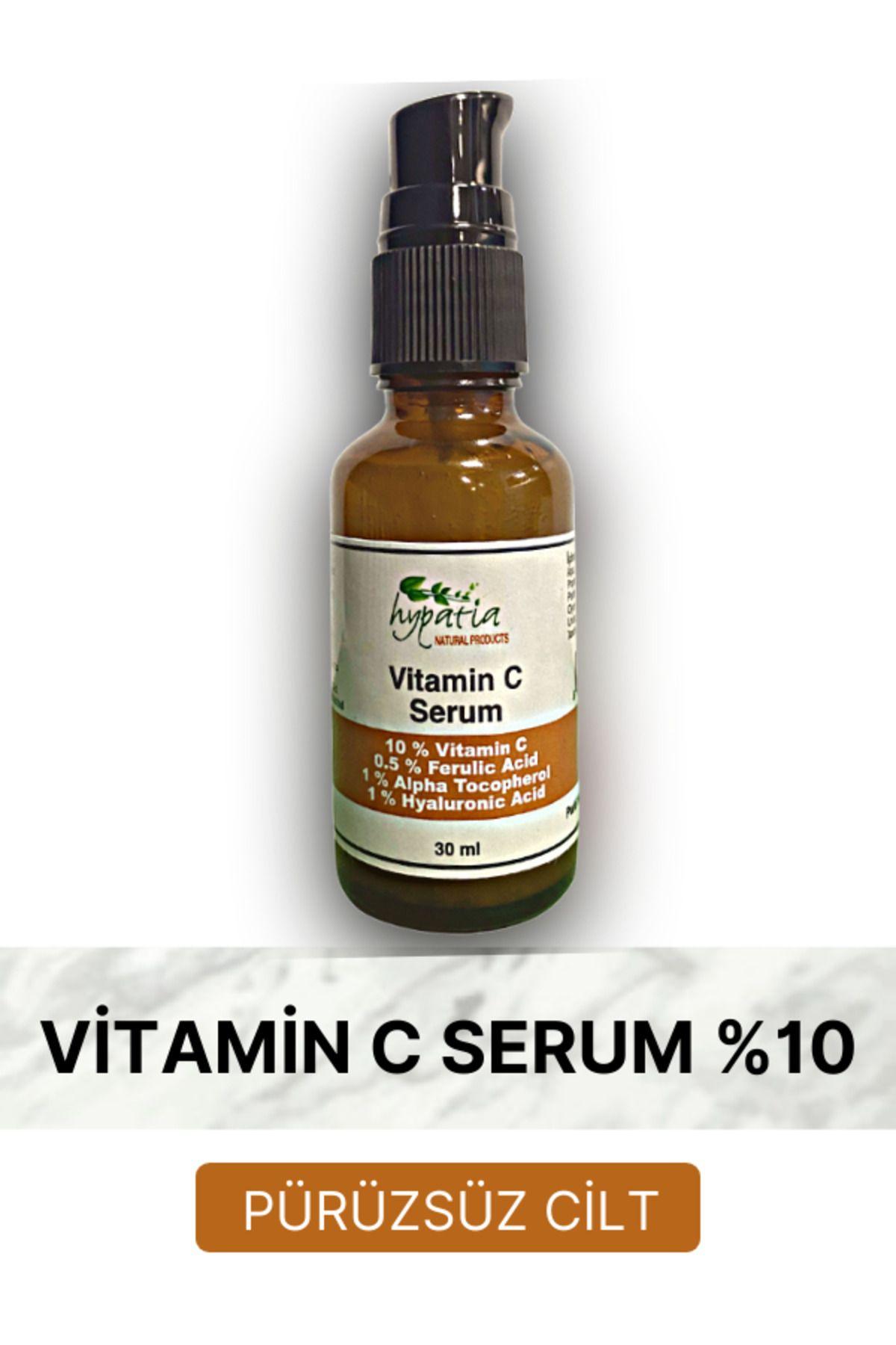 Hypatia Natural Products Vitamin C Serum %10