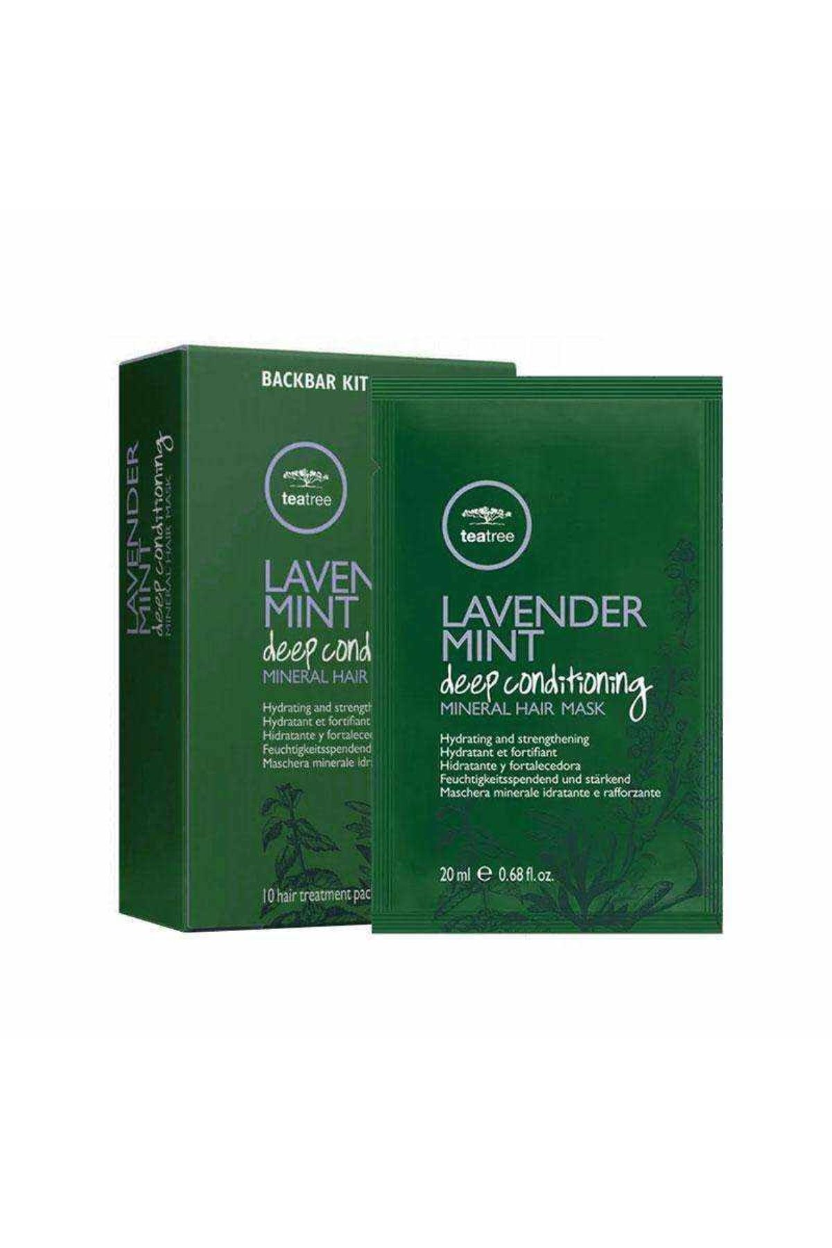PAUL MITCHELL Lavender Mint Deep Conditioning Mineral Hair Mask 10x 20ml