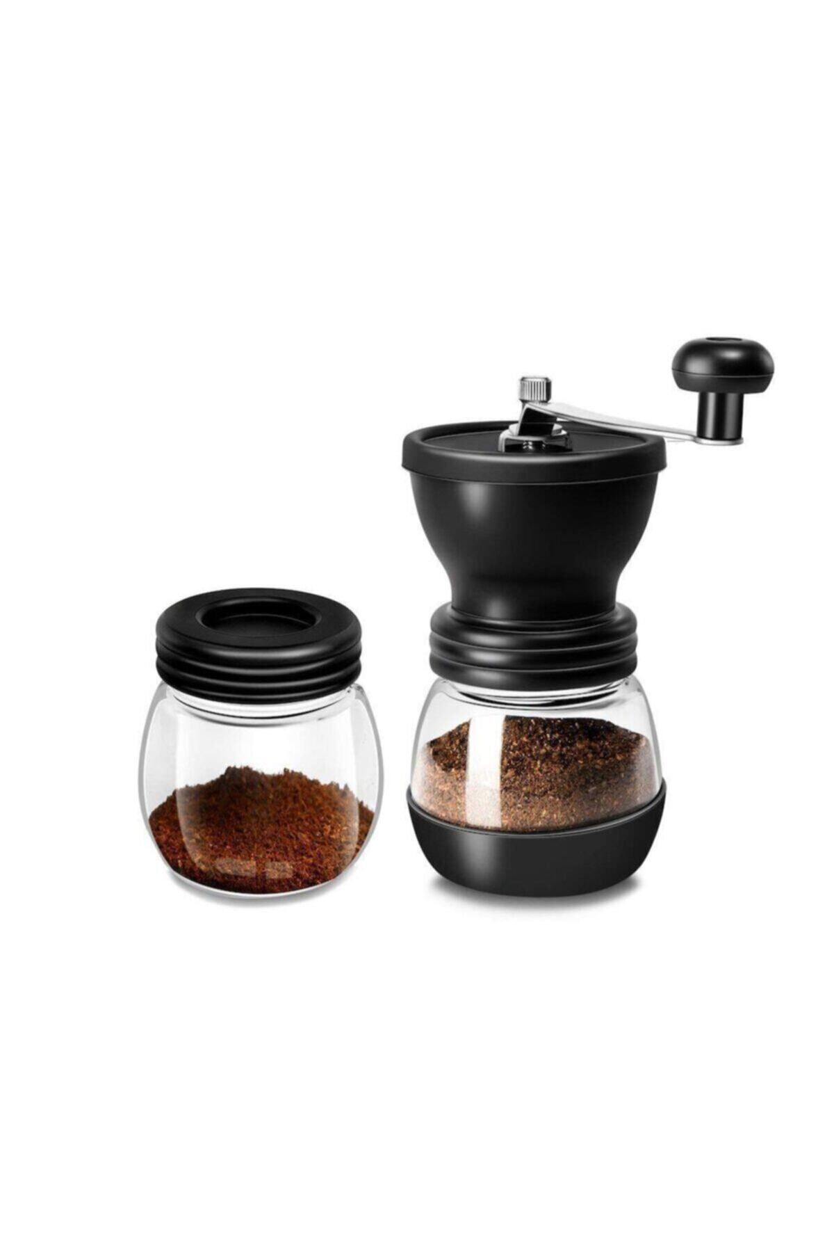 Kahvehanem Saygın Black Goat Seramik Kahve Değirmeni - Manual Ceramic Grinder (FOR CHEMEX, V60, FRENCH PRESS)