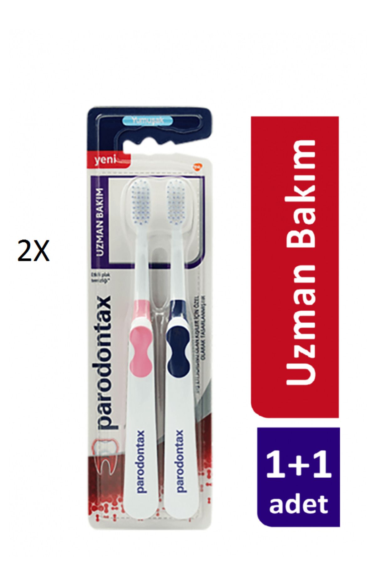 Parodontax Uzman Bakım Diş Fırçası 1+1 Avantajlı Paket ( 2 ADET )