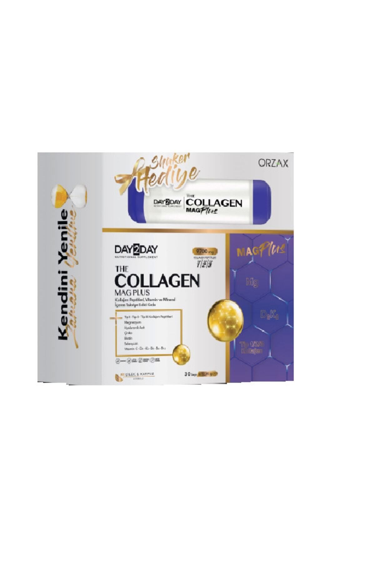 DAY2DAY The Collagen Mag Plus 30 Saşe Shaker Hediye