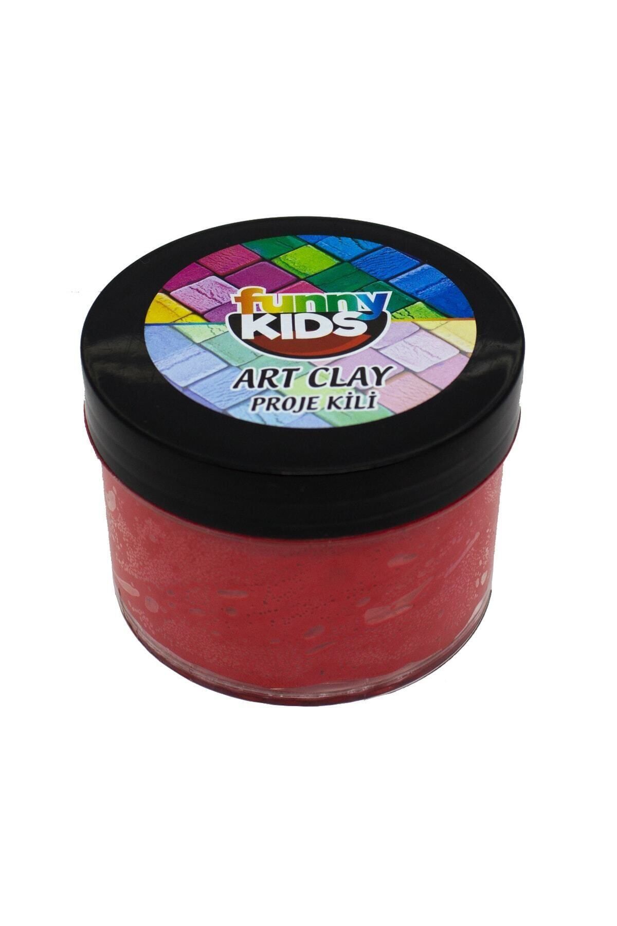 Rich Funny Kids Art Clay Proje Kili 40cc - 560 Kırmızı