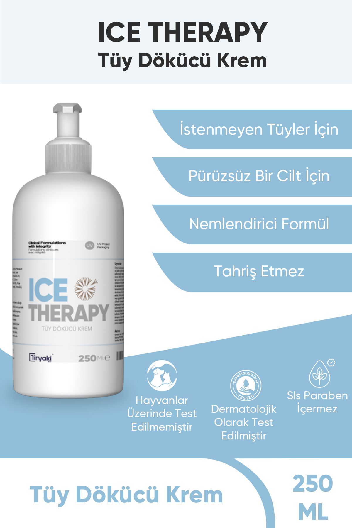 Ice Therapy Tüy Dökücü Krem 250ml