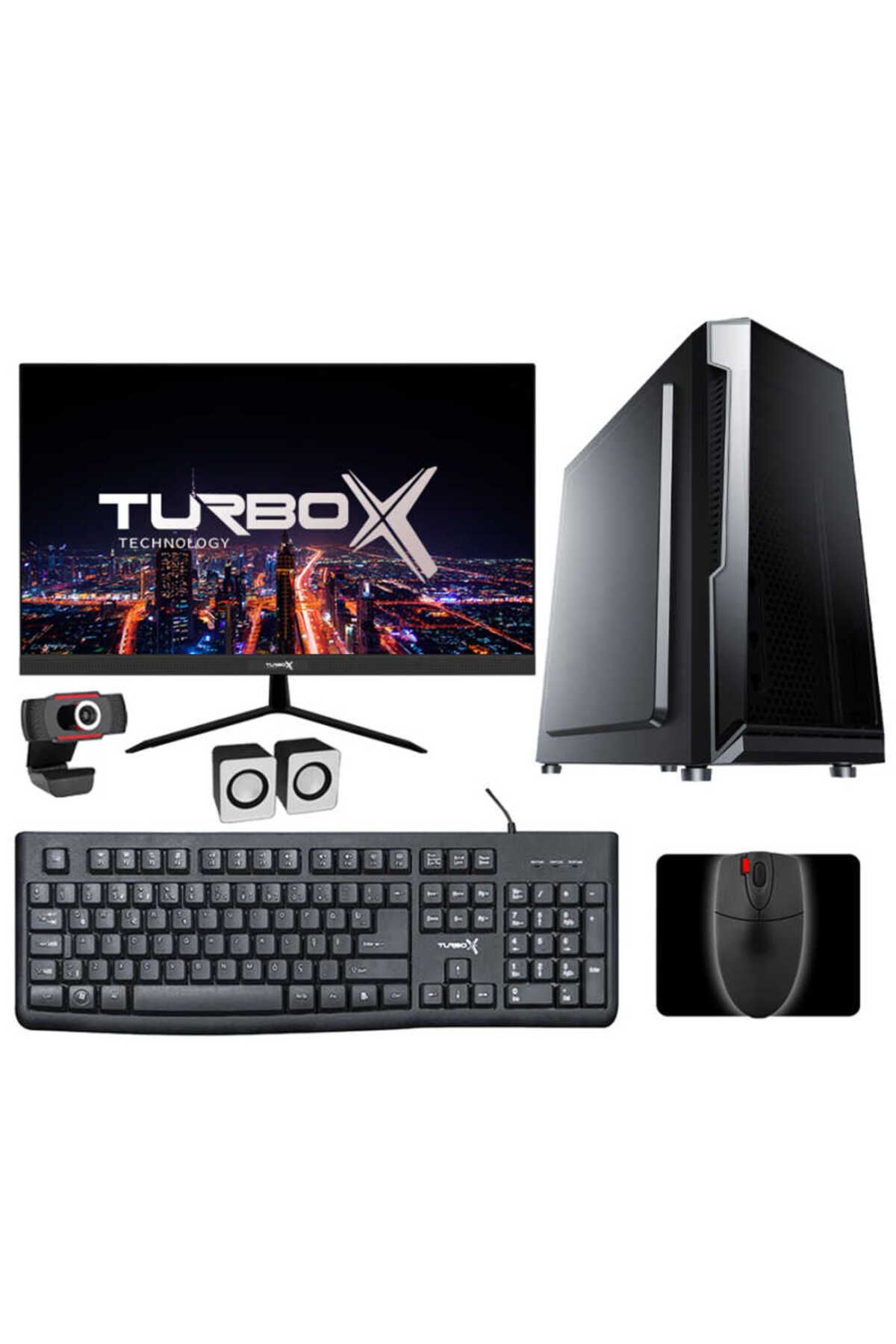 TURBOX Tx4503 i3 6100 16GB DDR4 512GB SSD 21.5 FHD Hoparlör Webcam Masaüstü Ev Ofis Okul Bilgisayarı