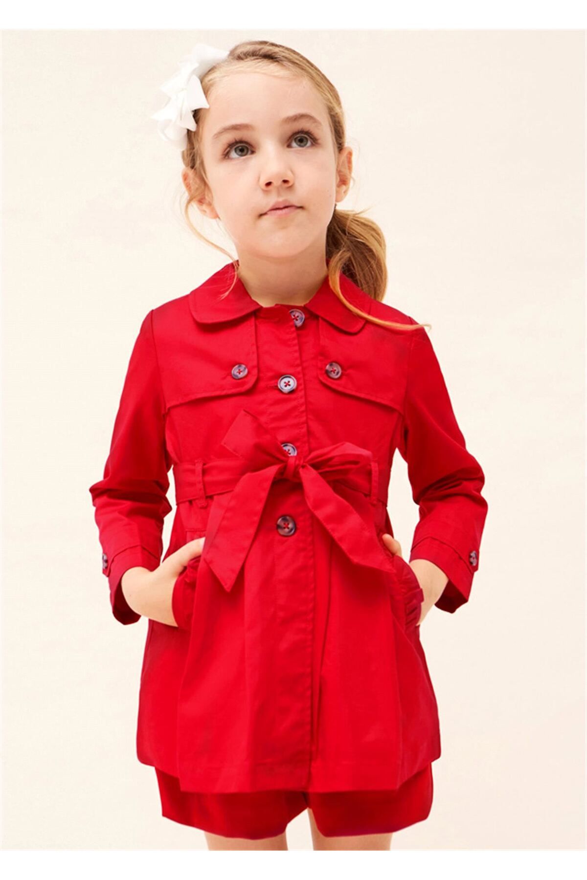 Mayoral Kız Çocuk Ceket Kırmızı 3446