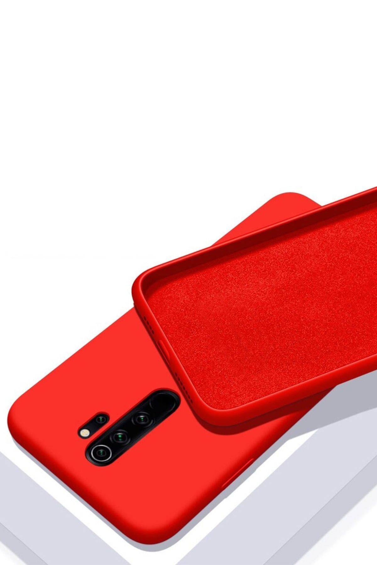 Teknoçeri Xiaomi Redmi Note 8 Pro Içi Kadife Lansman Silikon Kılıf