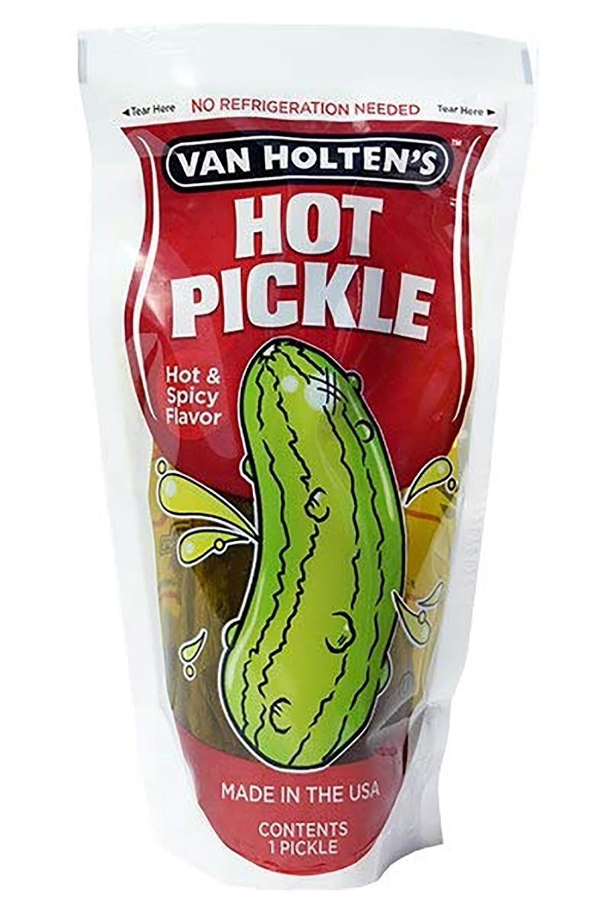 Van Holtens Van Holten's Hot Pickle Poşette Salatalık Turşusu Jumbo