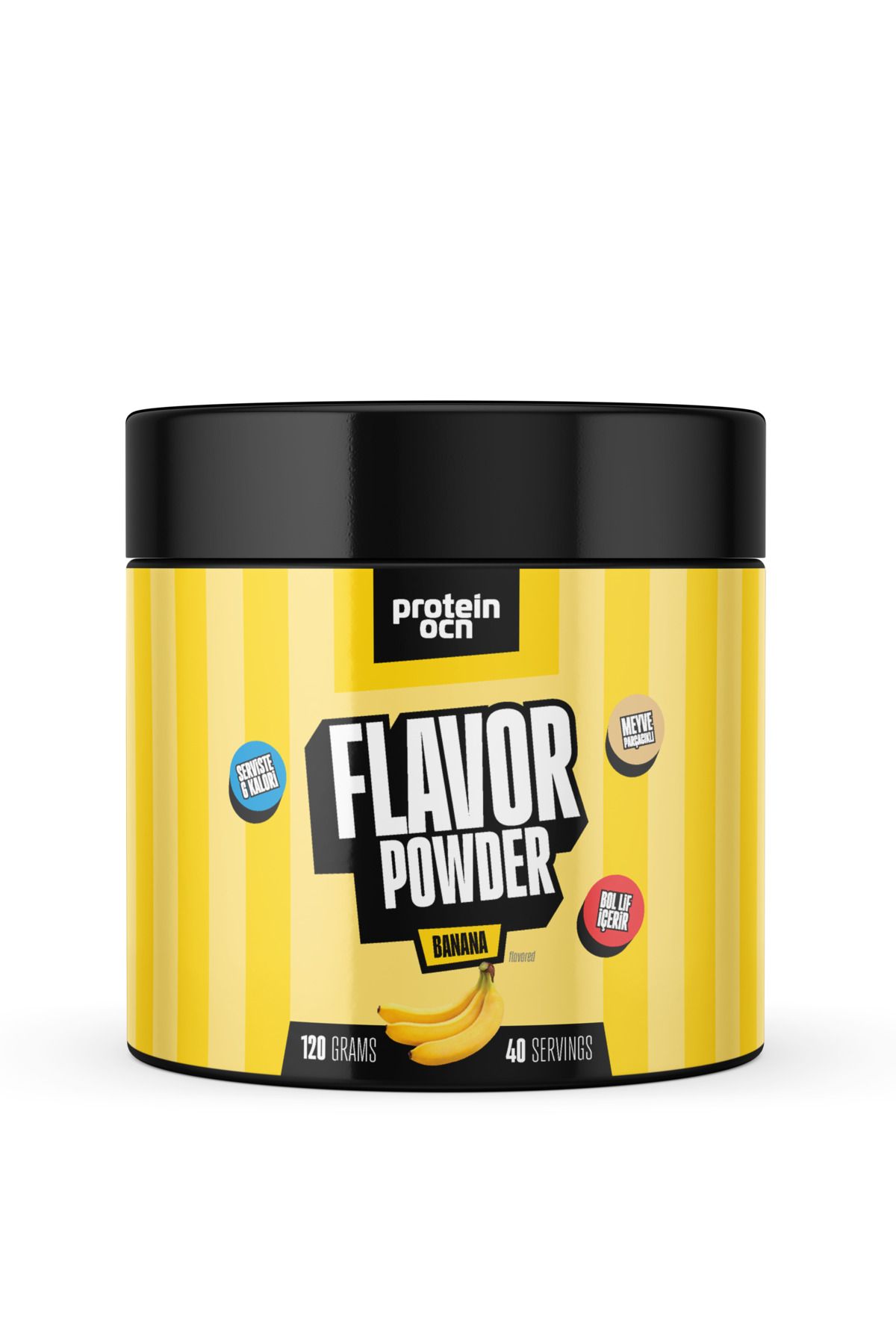 Proteinocean Flavor Powder - Muz - 120g - 40 servis