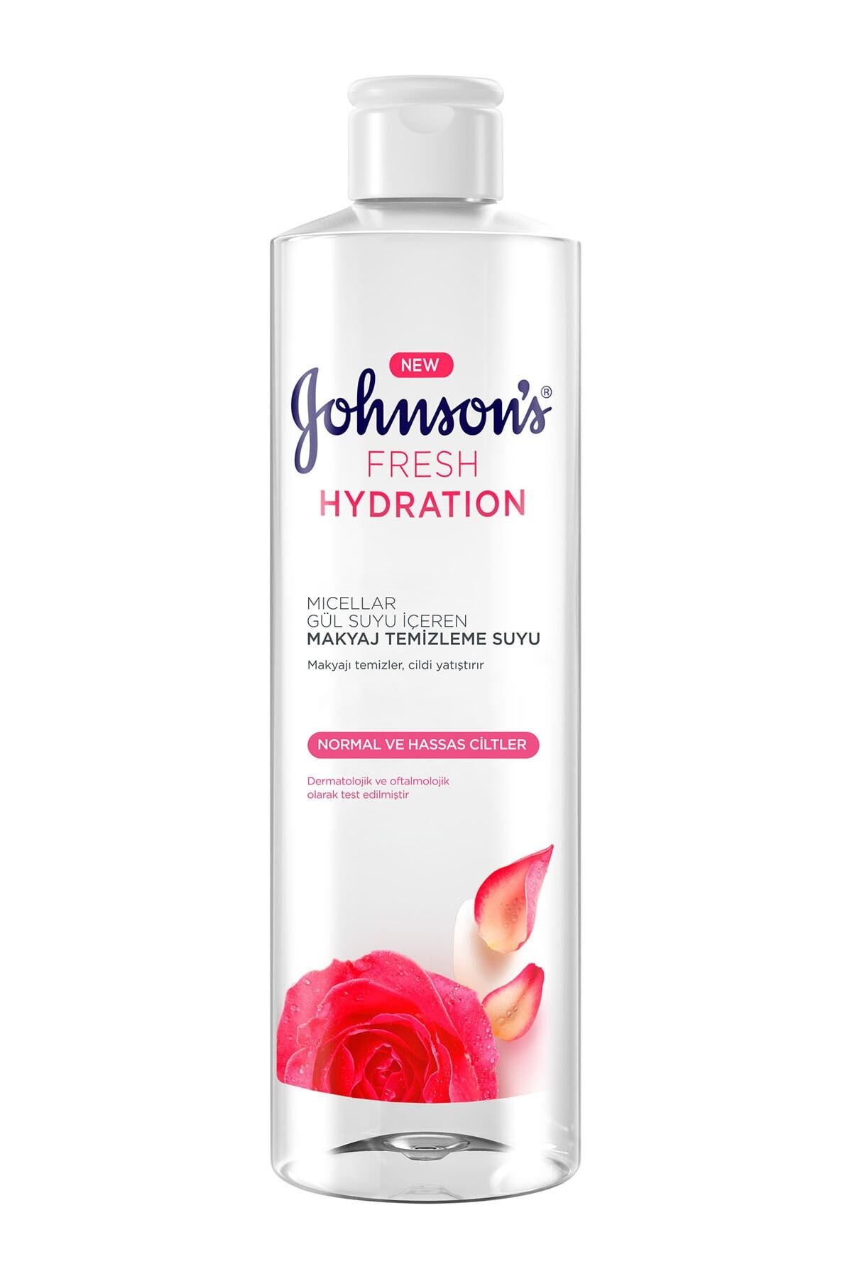 Johnson's - Fresh Hydration Micellar Makyaj Temizleme Suyu 400 ml-Saklı Guzellik--