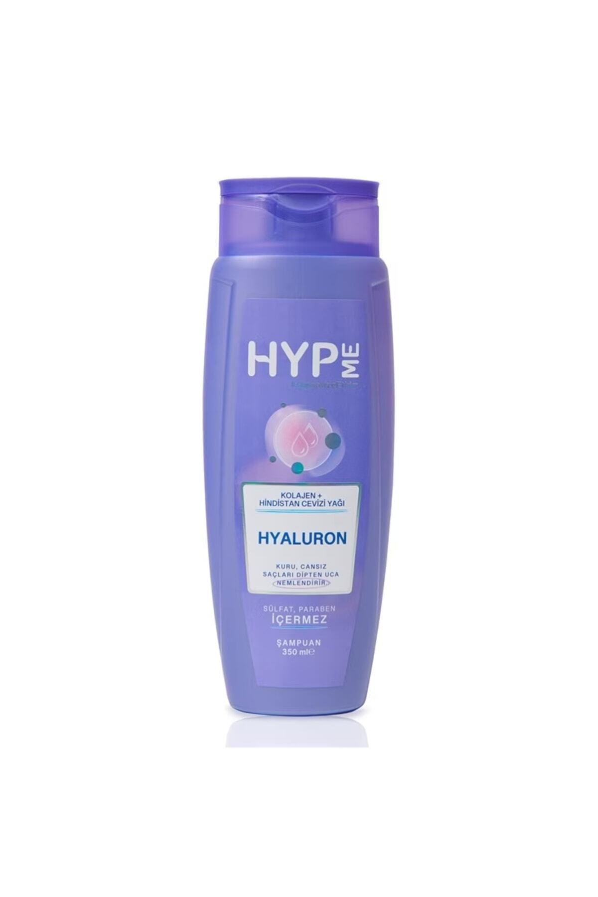 HYP ME Hyaluron Kuru Cansız Saçlar Için Sülfatsız Parabensiz Şampuan