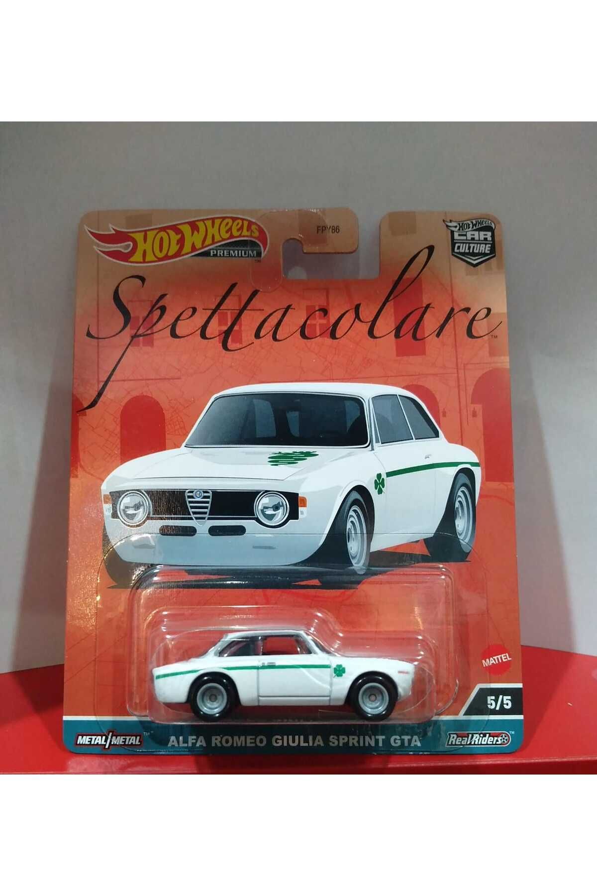 HOT WHEELS PREMIUM SPETTACALARE ALFA ROMEO GIULIA SPRINT GTA