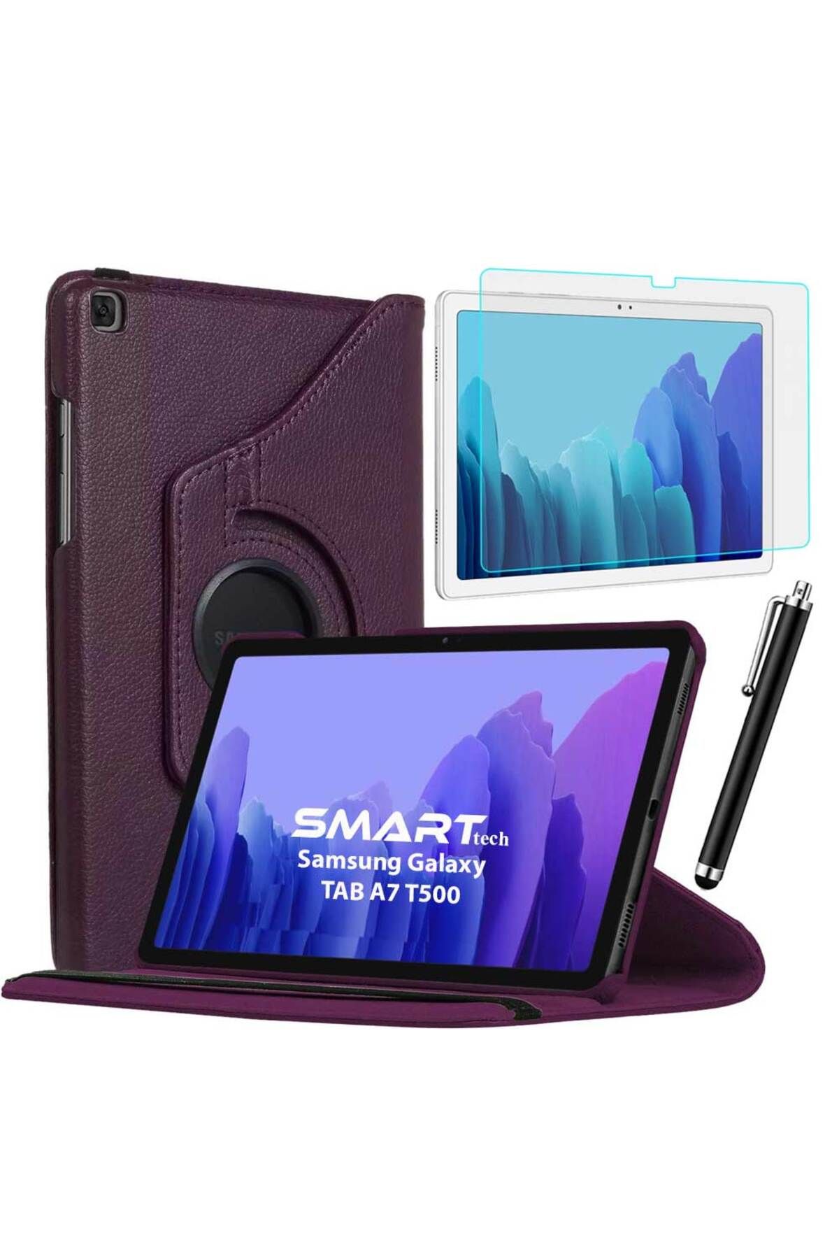 Smart Tech Samsung Galaxy Tab A7 T500 / A7 LTE T505 T507 Kılıf Ekran Koruyucu Kalem Set