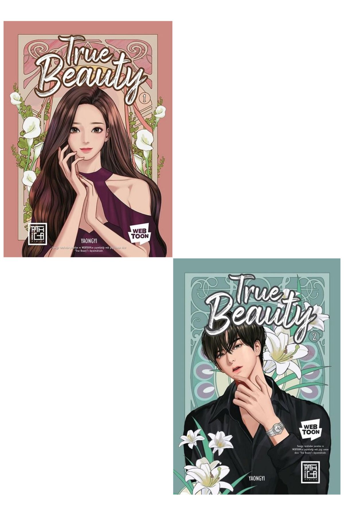 Alfa Yayınları True Beauty 1-2. Ciltler Webtoon Seti