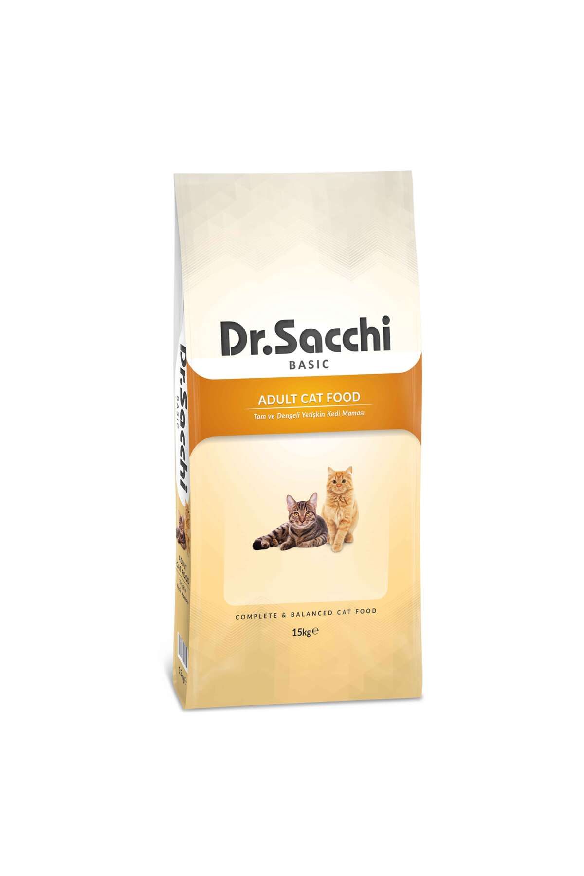 Dr. Sacchi Basic Tavuklu Yetişkin Kedi Maması 15 Kg