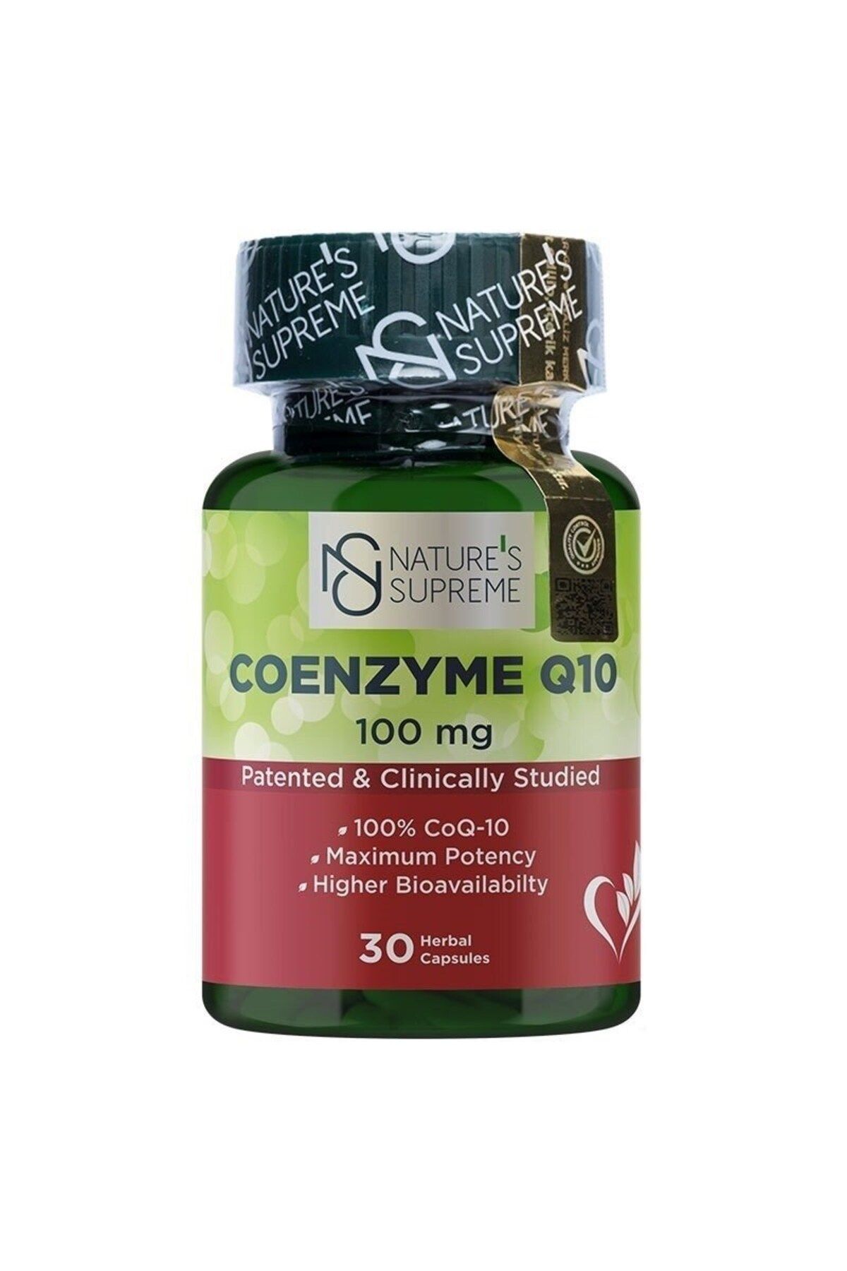 Natures Supreme Coenzyme Q10 100 Mg 30 Kapsül