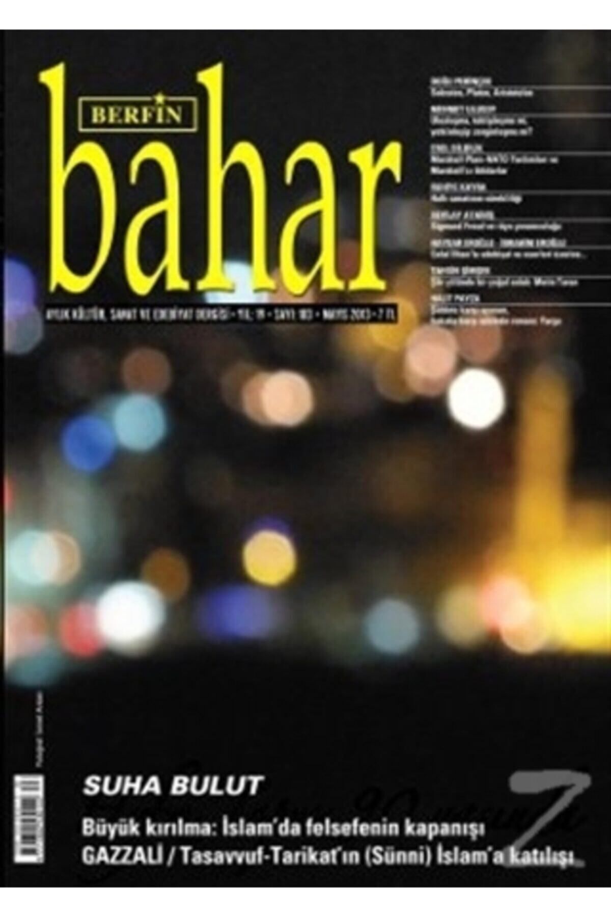 Berfin Bahar Dergisi Berfin Bahar Aylık Kültür, Sanat Ve Edebiyat Dergisi