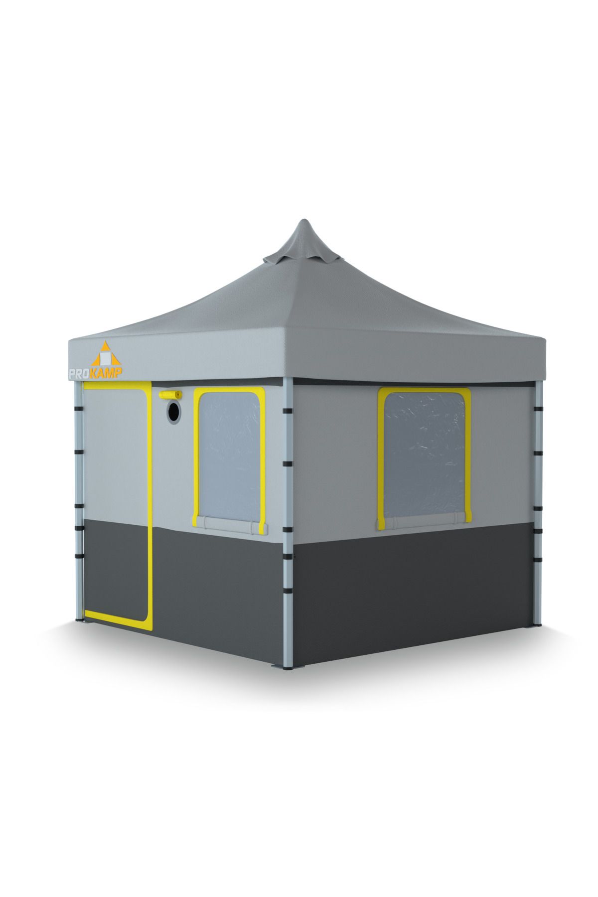 ProKamp Axs 3x3 Büyük Kamp Çadırı Katlanır Aile Çadırı Tente Gazebo Gölgelik Çardak