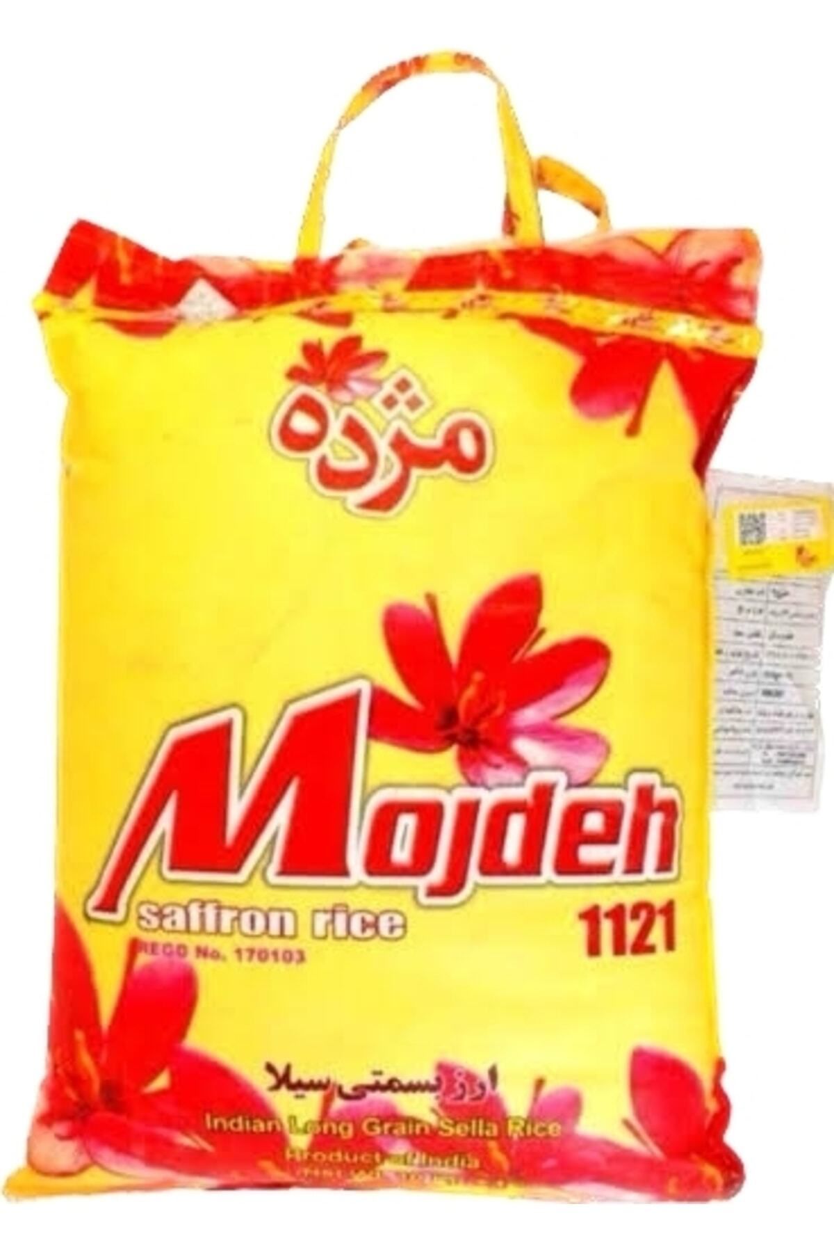 Mojdeh 1121 Safran Aromalı Hint Iran Basmati Pirinci 10 kg