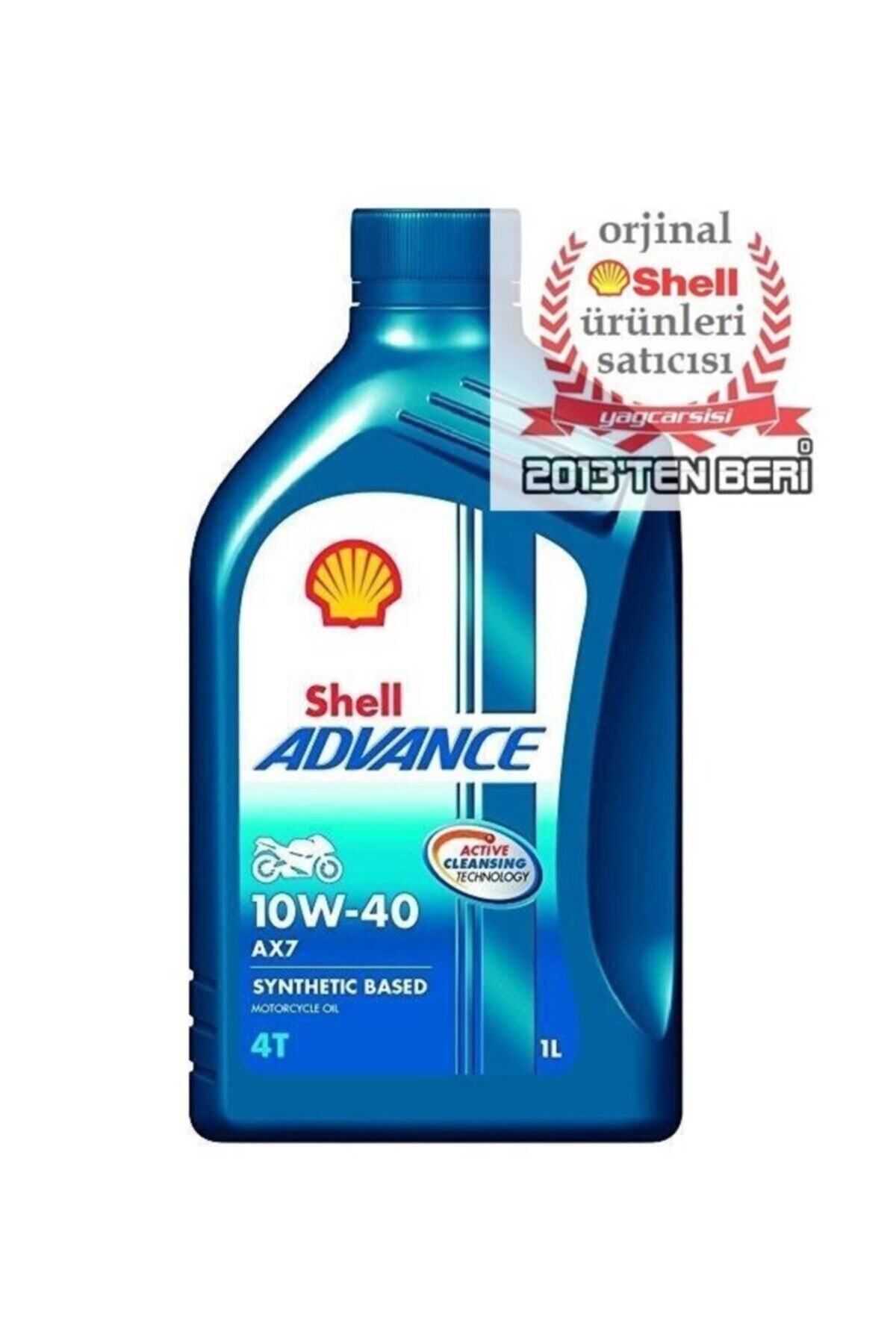 Shell Advance 4t Ax7 10w40 1 Litre