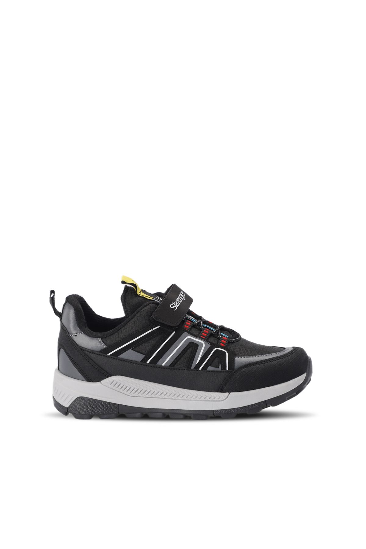 Slazenger KROSS Sneaker Erkek Çocuk Ayakkabı Siyah / Beyaz