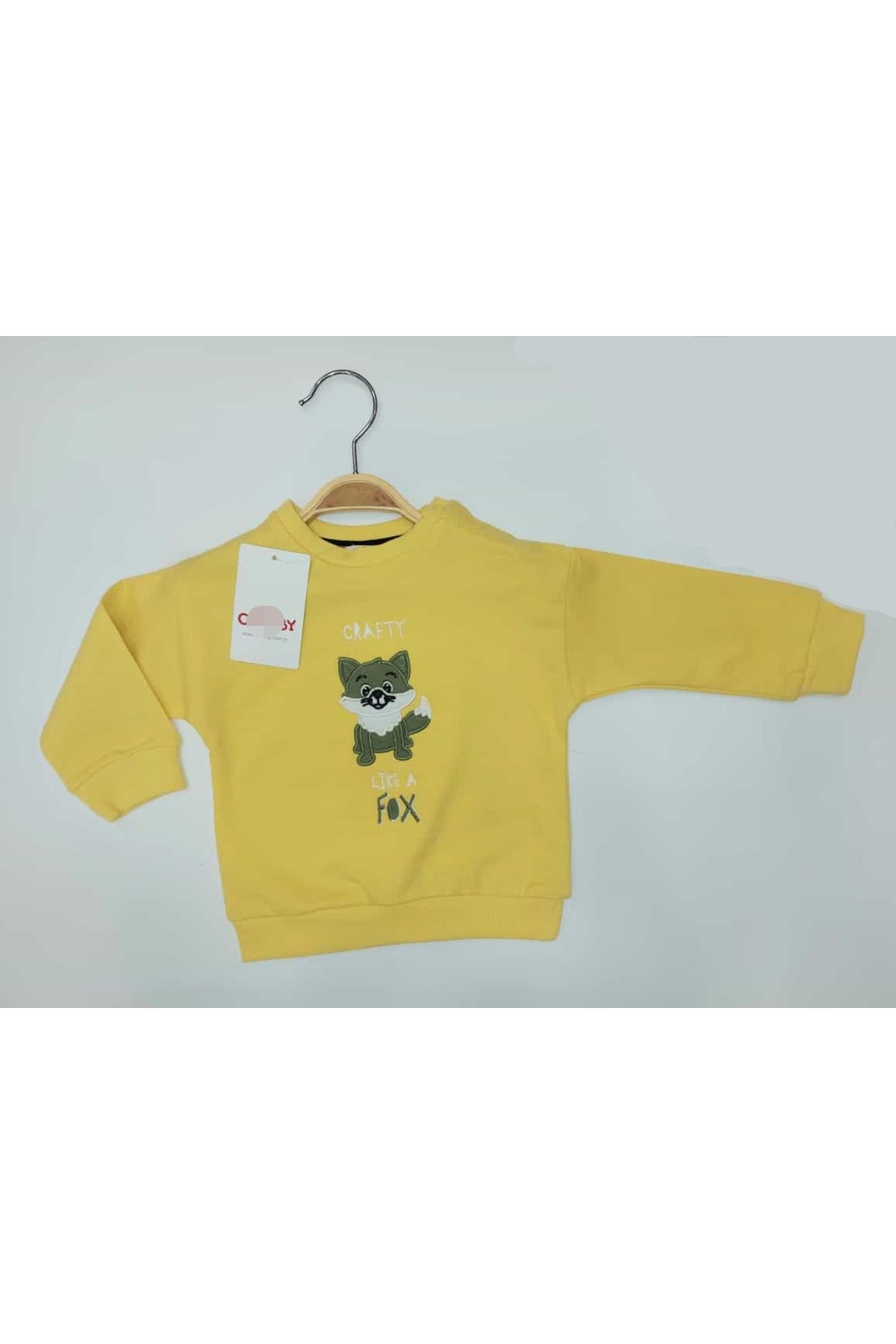 çikoby Grafty Fox nakışlı Sweatshirt