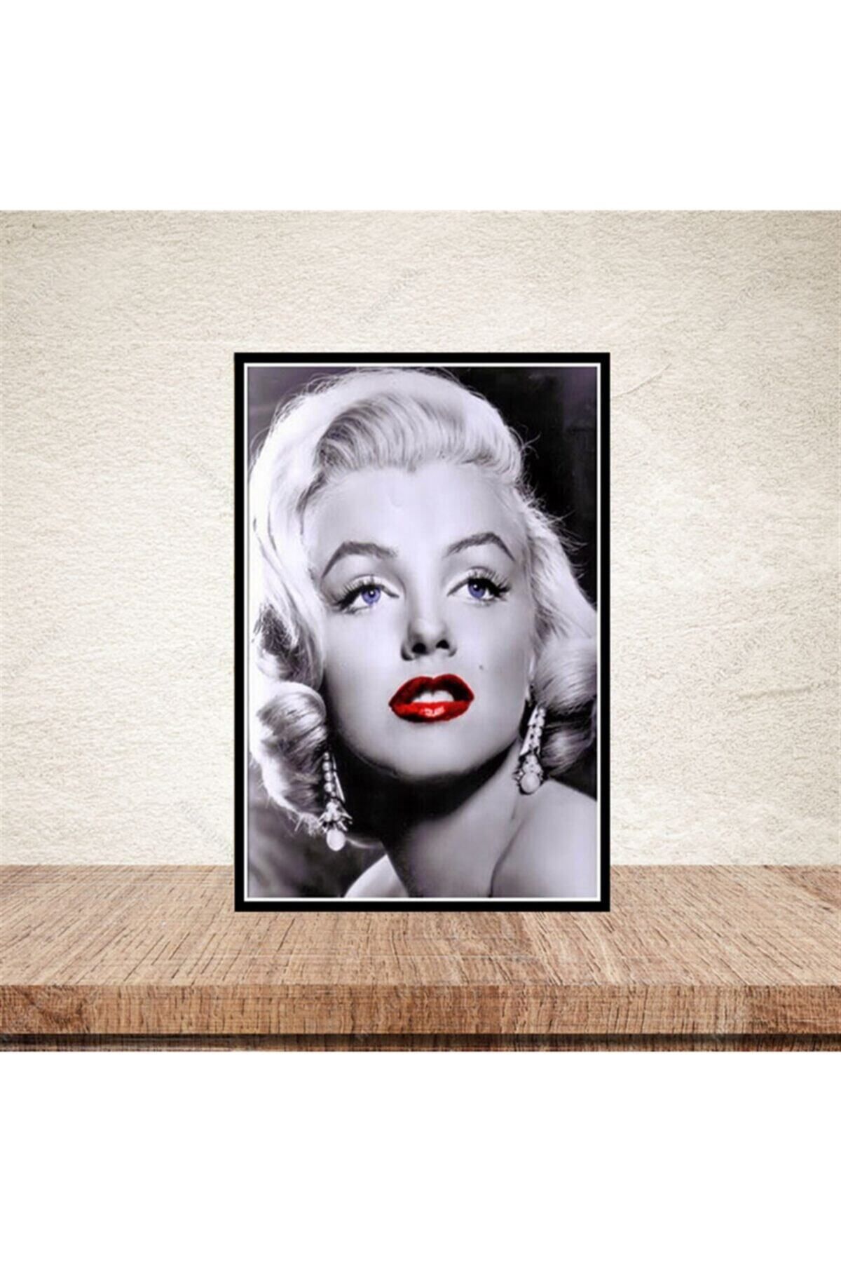 TAKIFİX Marilyn Monroe 20x30 cm Retro Ahşap Poster