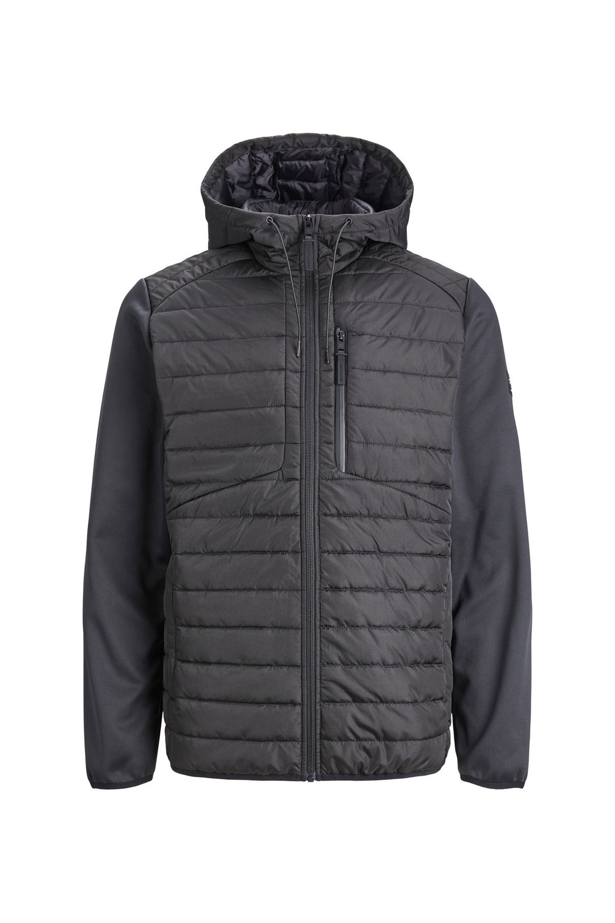 Jack & Jones Standart Siyah Erkek Ceket 12237780_JJCASPER HYBRID JACKET