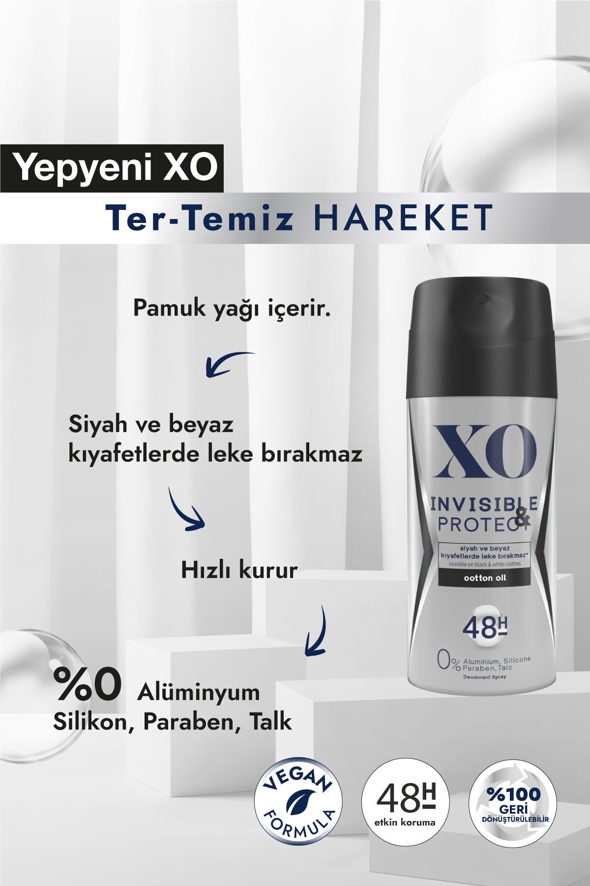 Invisible Protect Men Deodorant 150 ml_1