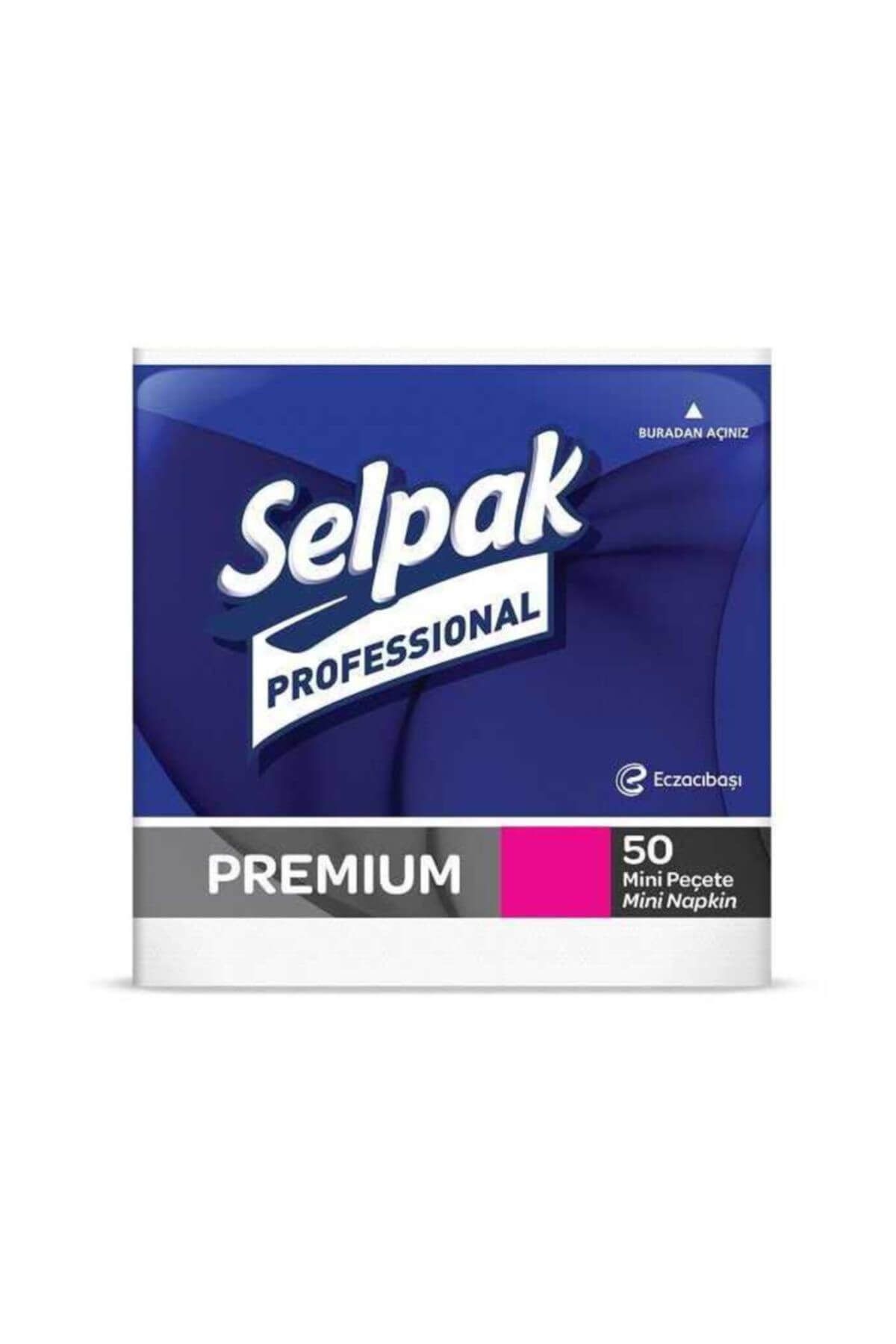 Selpak Professional Professional Peçete Mini 24x24 Beyaz 50