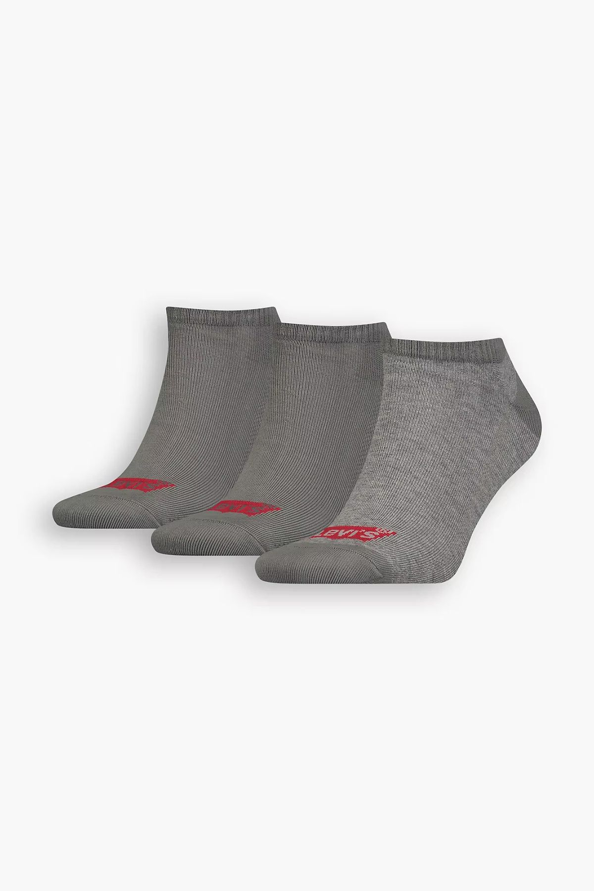 Levi's Pamuklu Logolu 3 Pack Bilek Çorap Erkek ÇORAP 37157