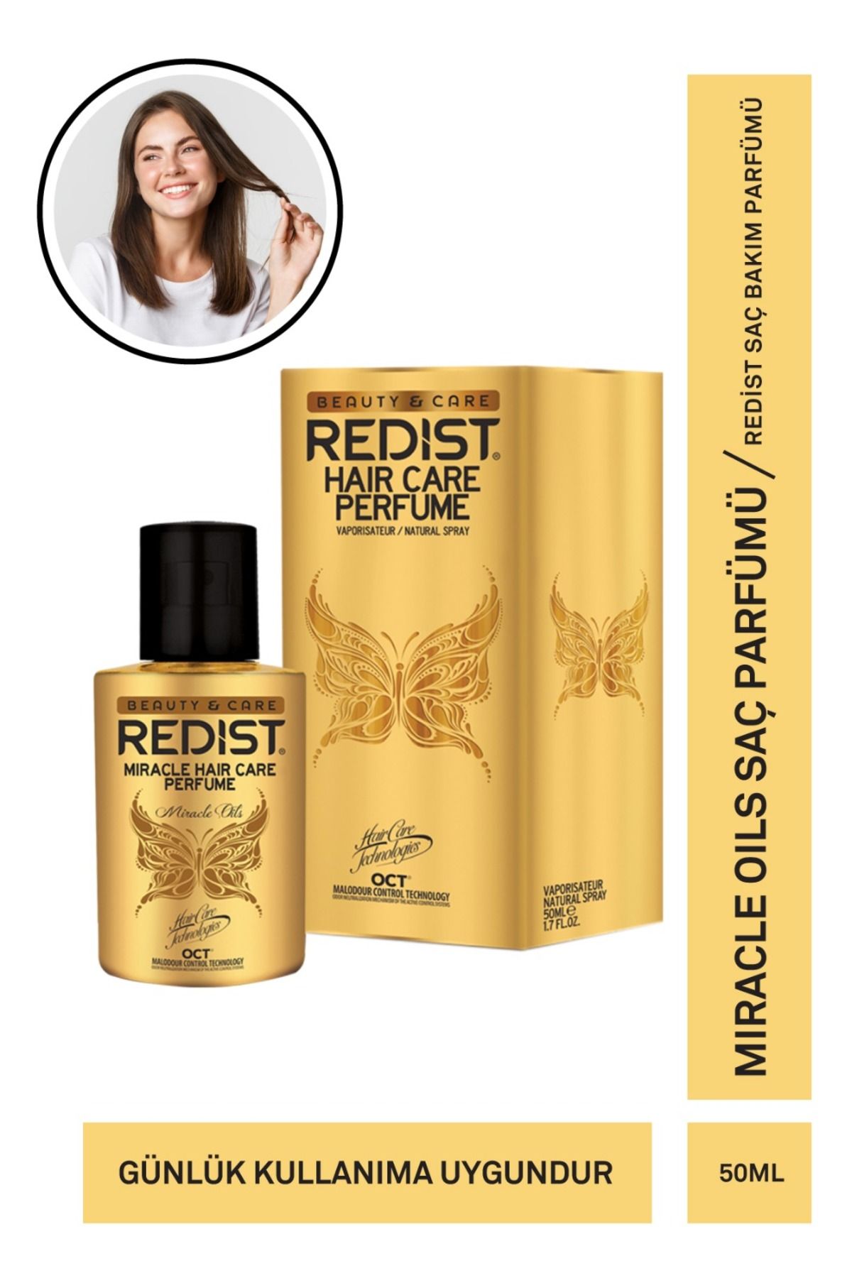 Redist Miracle Oils saç parfümü 50 ml