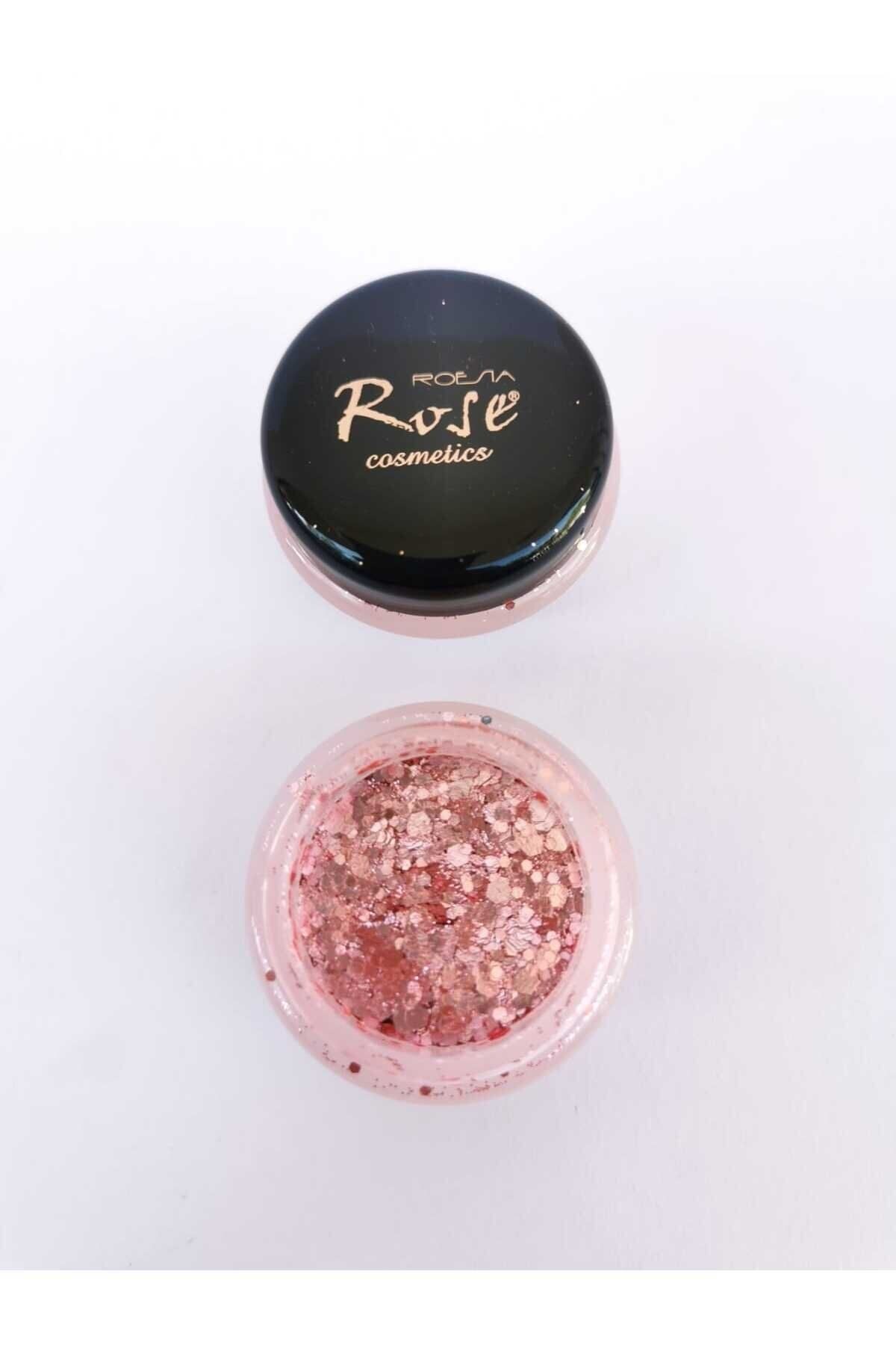 Roesıa Rose Cosmetics Rose Glitter Jel & Işıltılı Simli Far