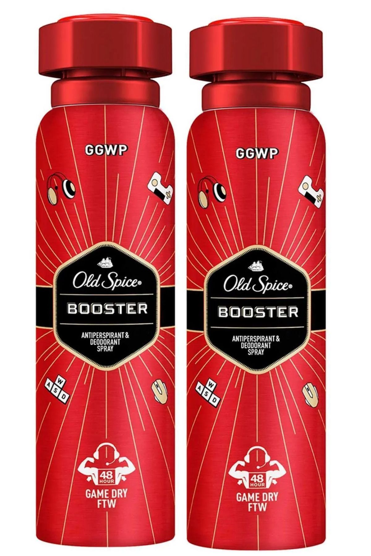Old Spice Sprey Deodorant Booster 2 X 150 Ml