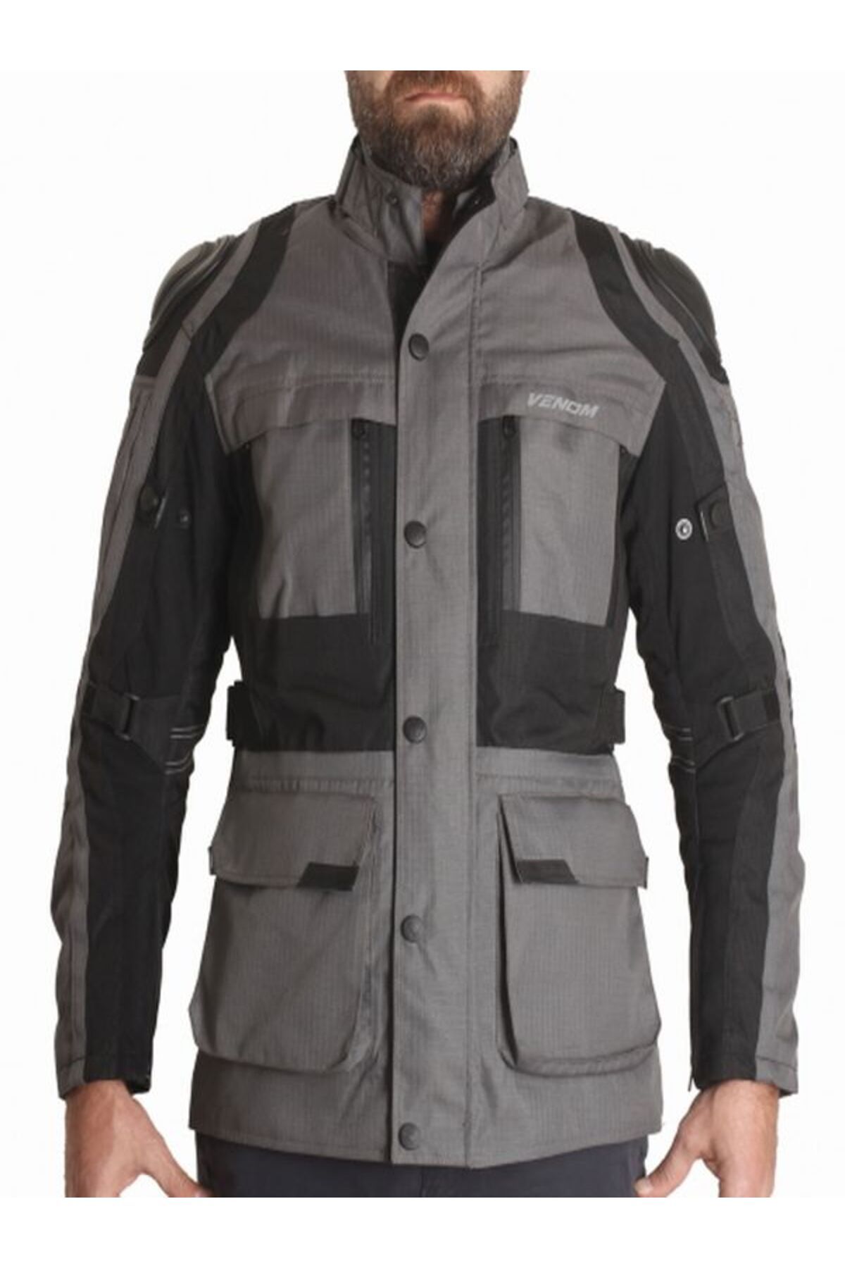 Venom CEKET PROTEX II GRİ MOTOSİKLET MONT