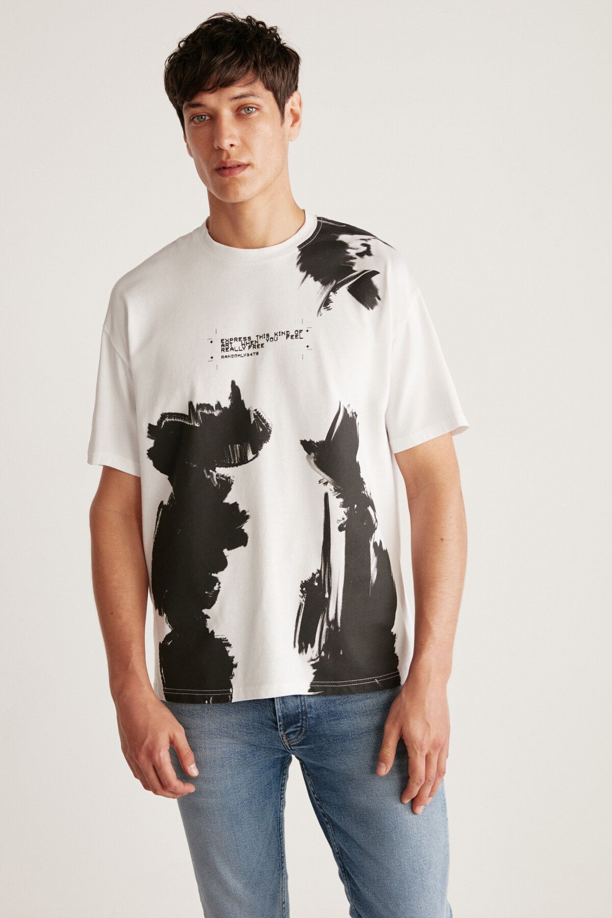 GRIMELANGE Makarov Oversize T-shirt